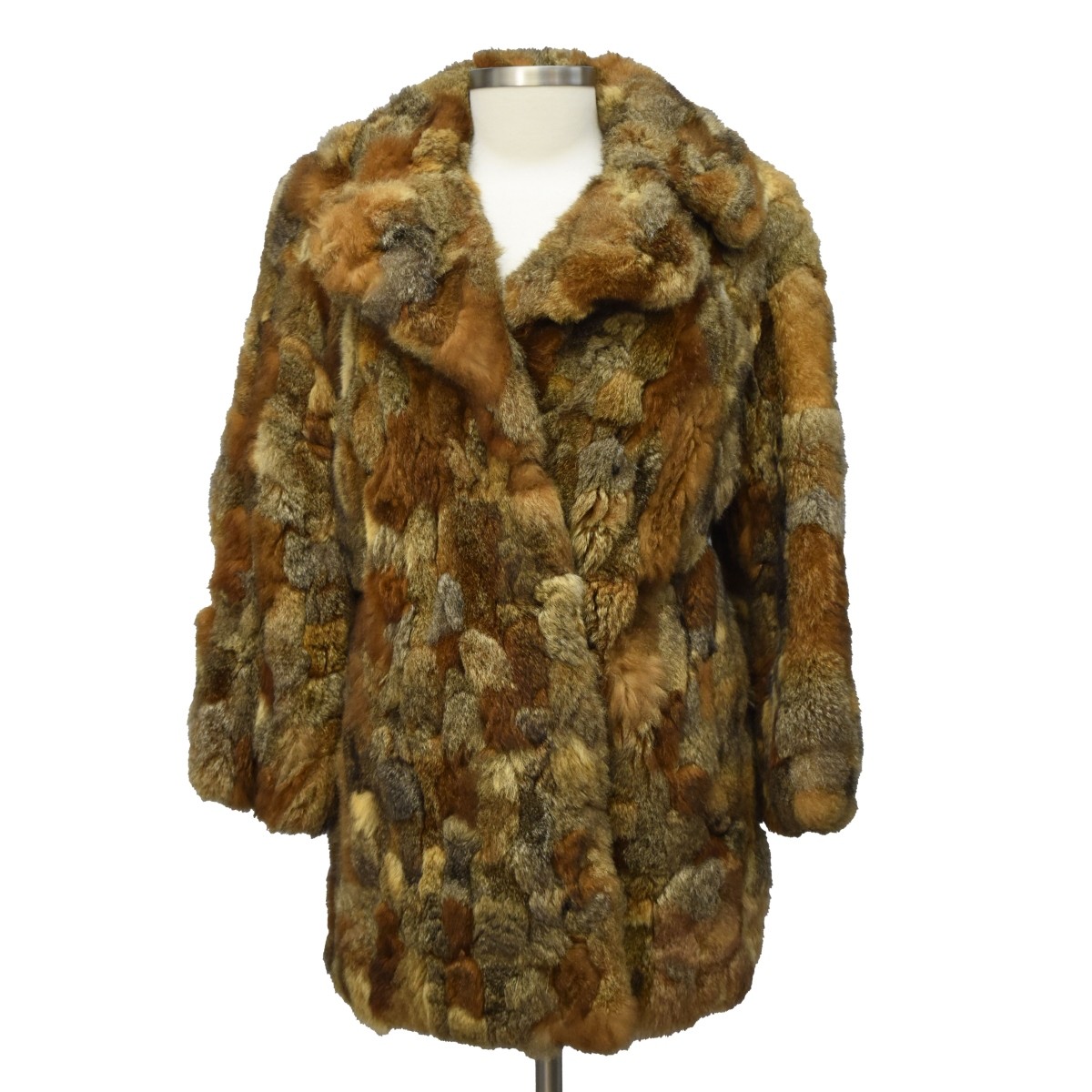 Vintage Rabbit Fur Coat