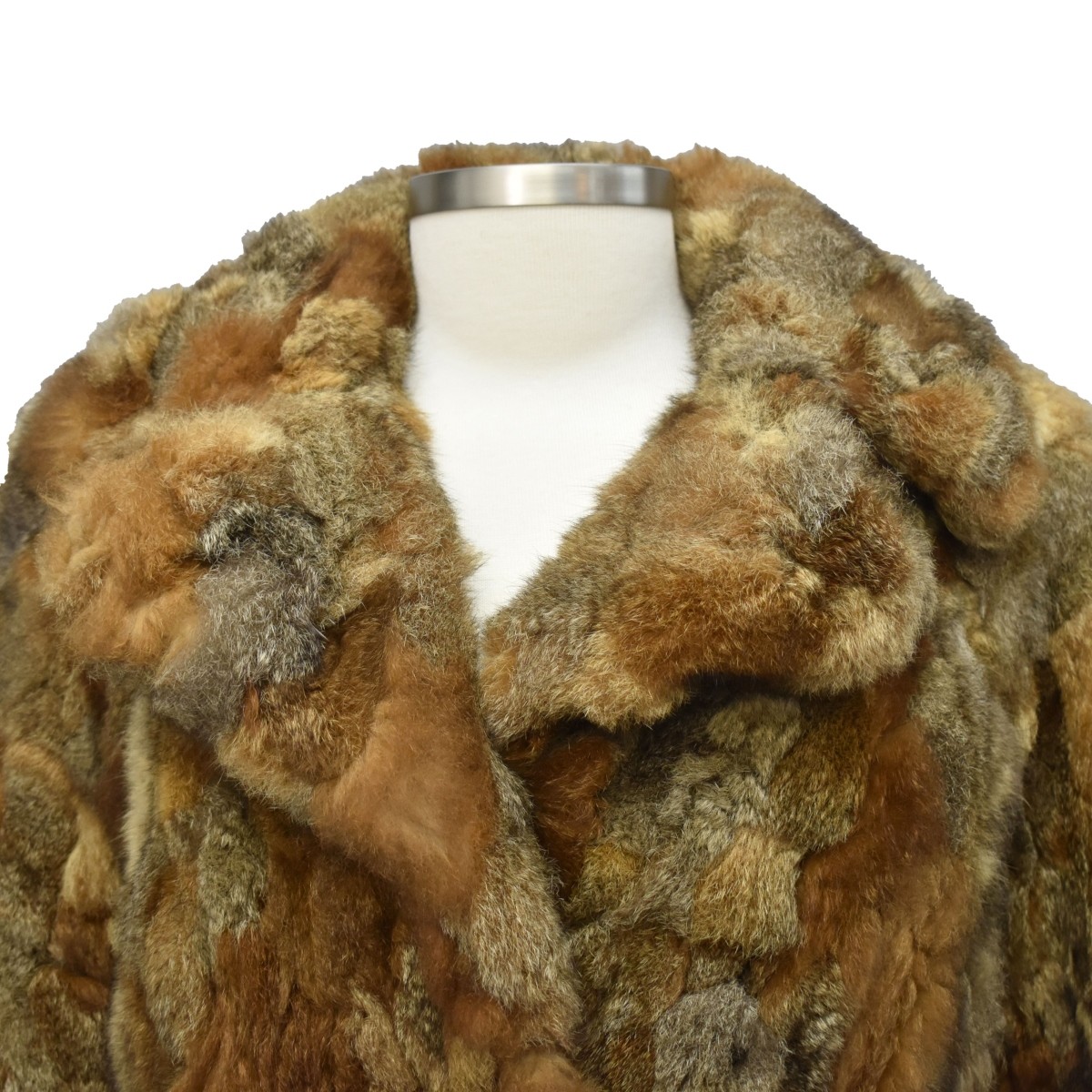 Vintage Rabbit Fur Coat