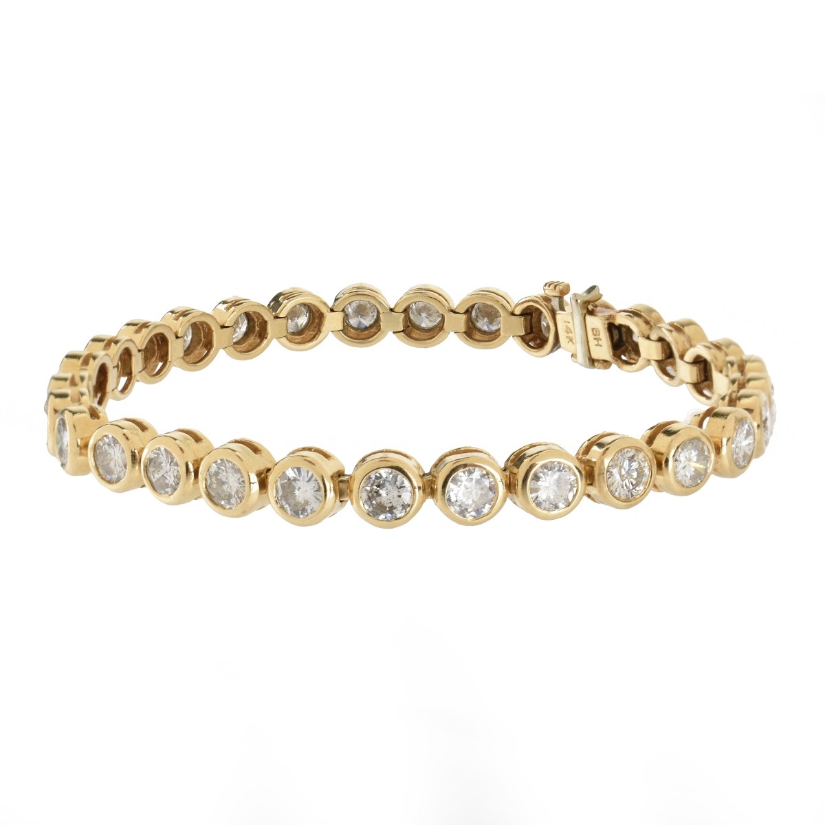 Diamond and 14K Bracelet