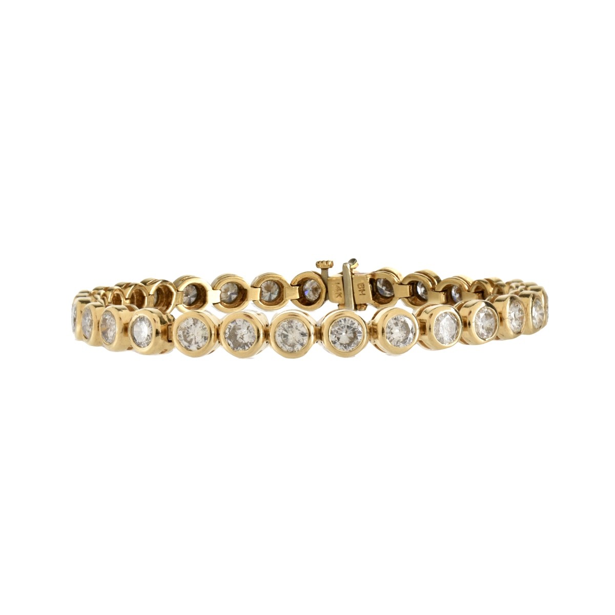 Diamond and 14K Bracelet