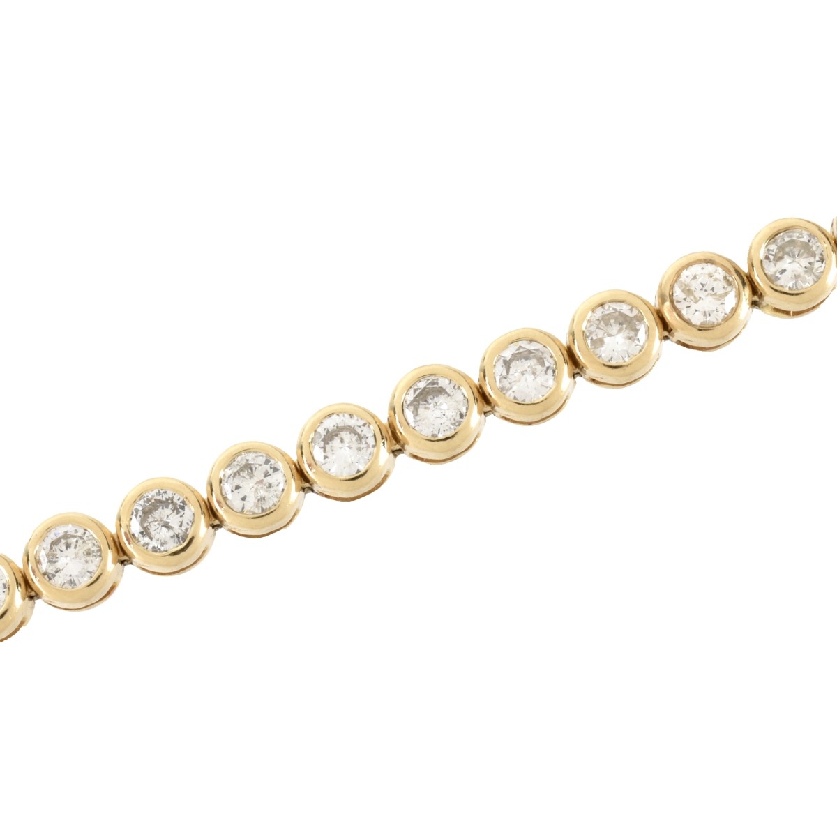 Diamond and 14K Bracelet