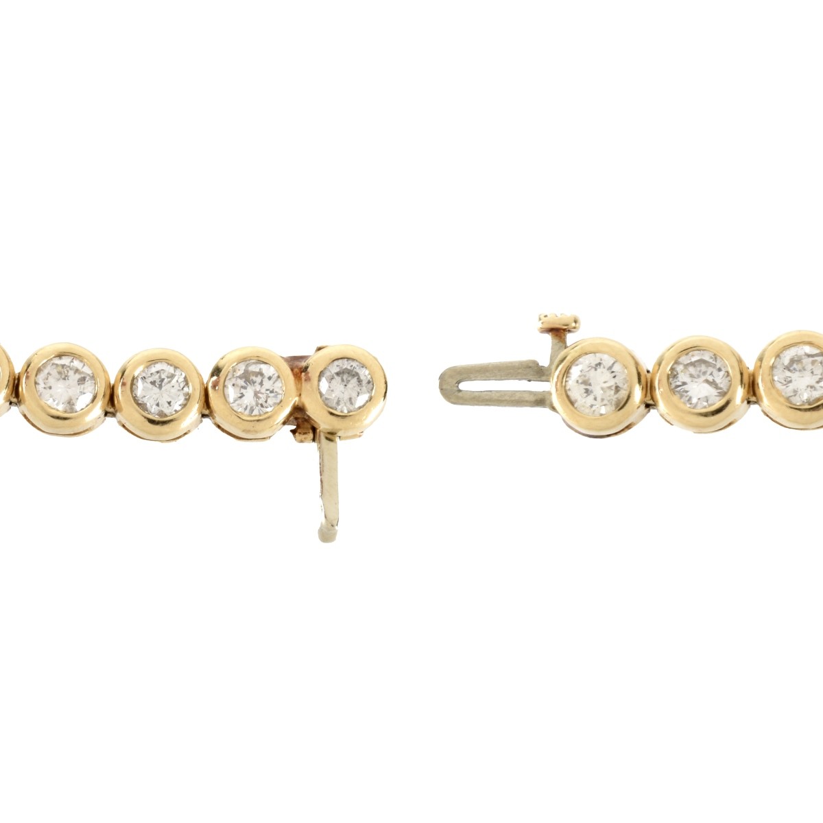 Diamond and 14K Bracelet