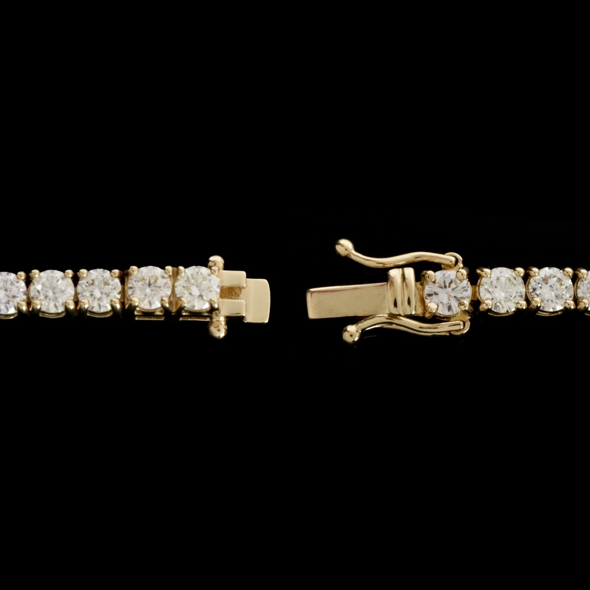 Diamond and 14K Bracelet