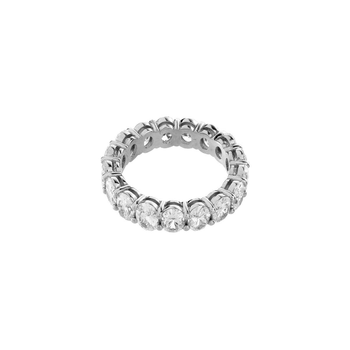 Diamond and Platinum Ring