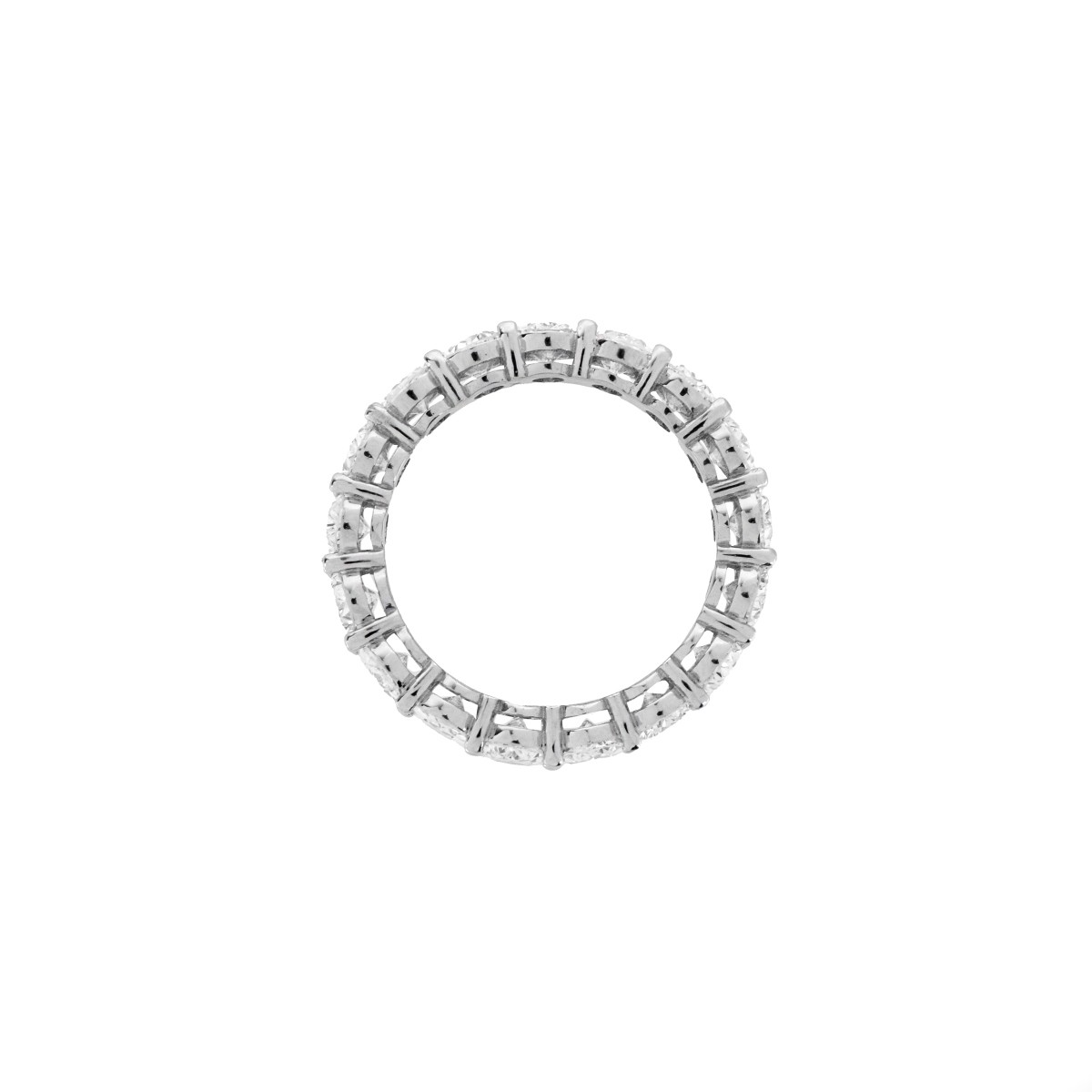Diamond and Platinum Ring