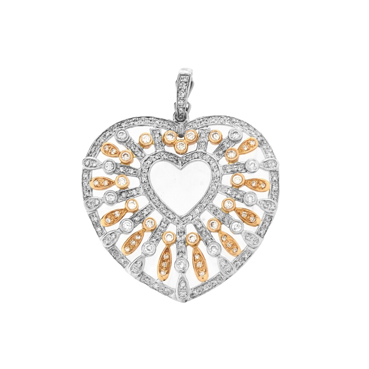 Diamond and 18K Pendant