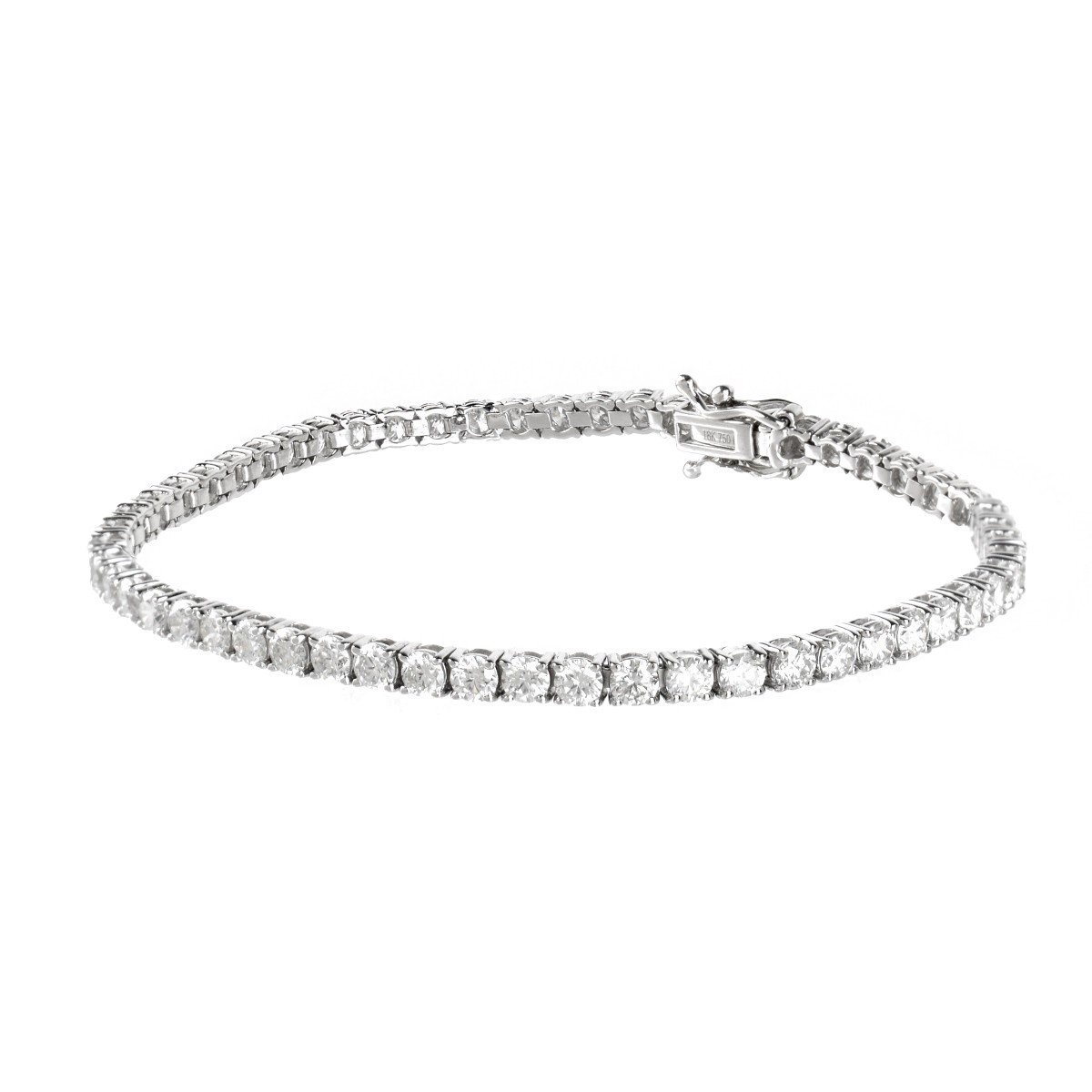 Diamond and 18K Bracelet