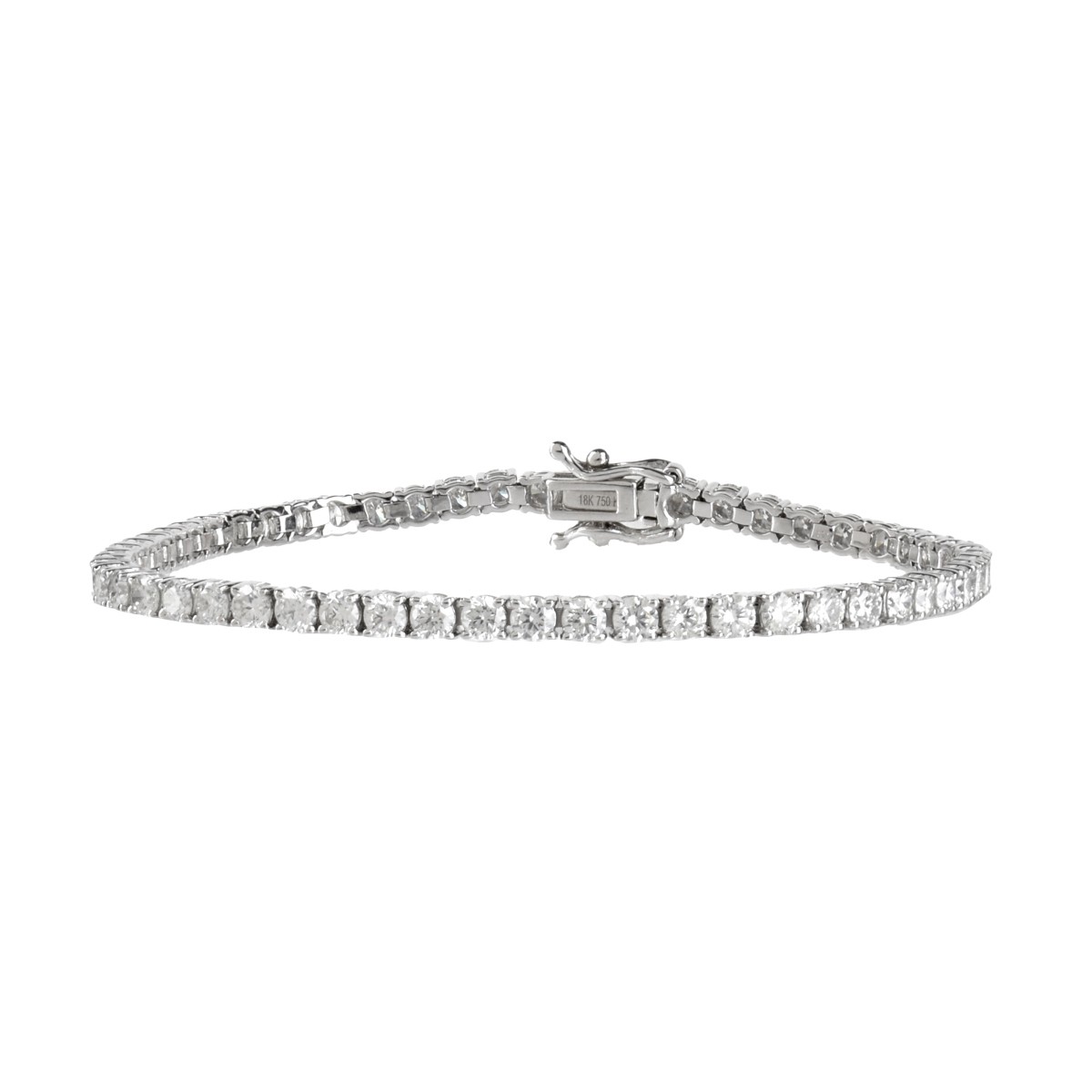 Diamond and 18K Bracelet