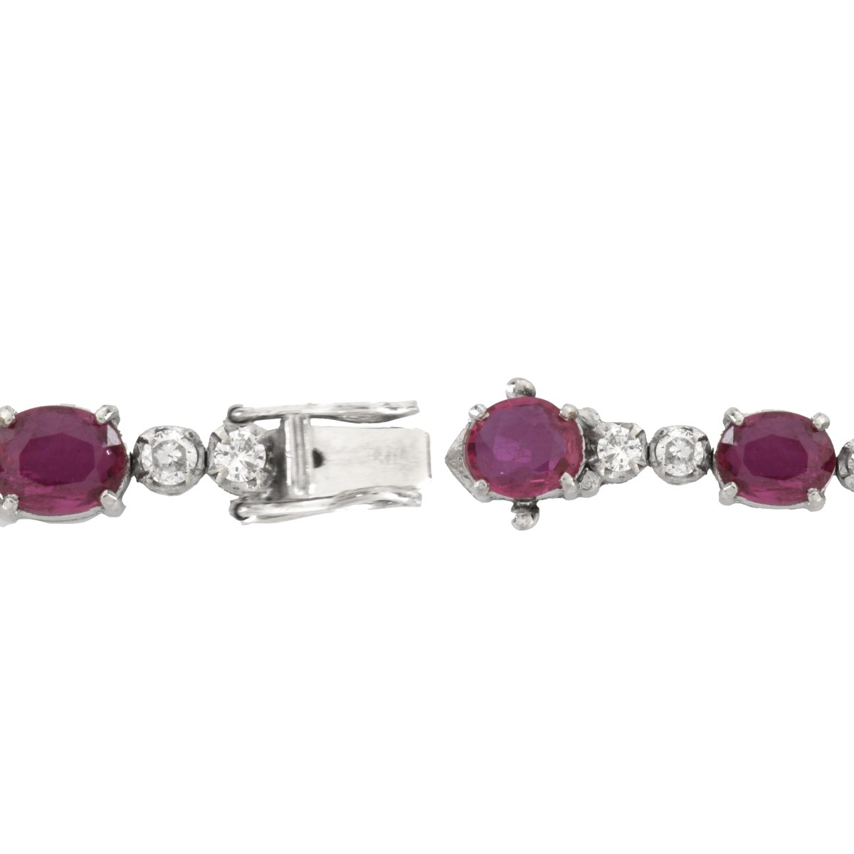 Ruby, Diamond and 18K Bracelet