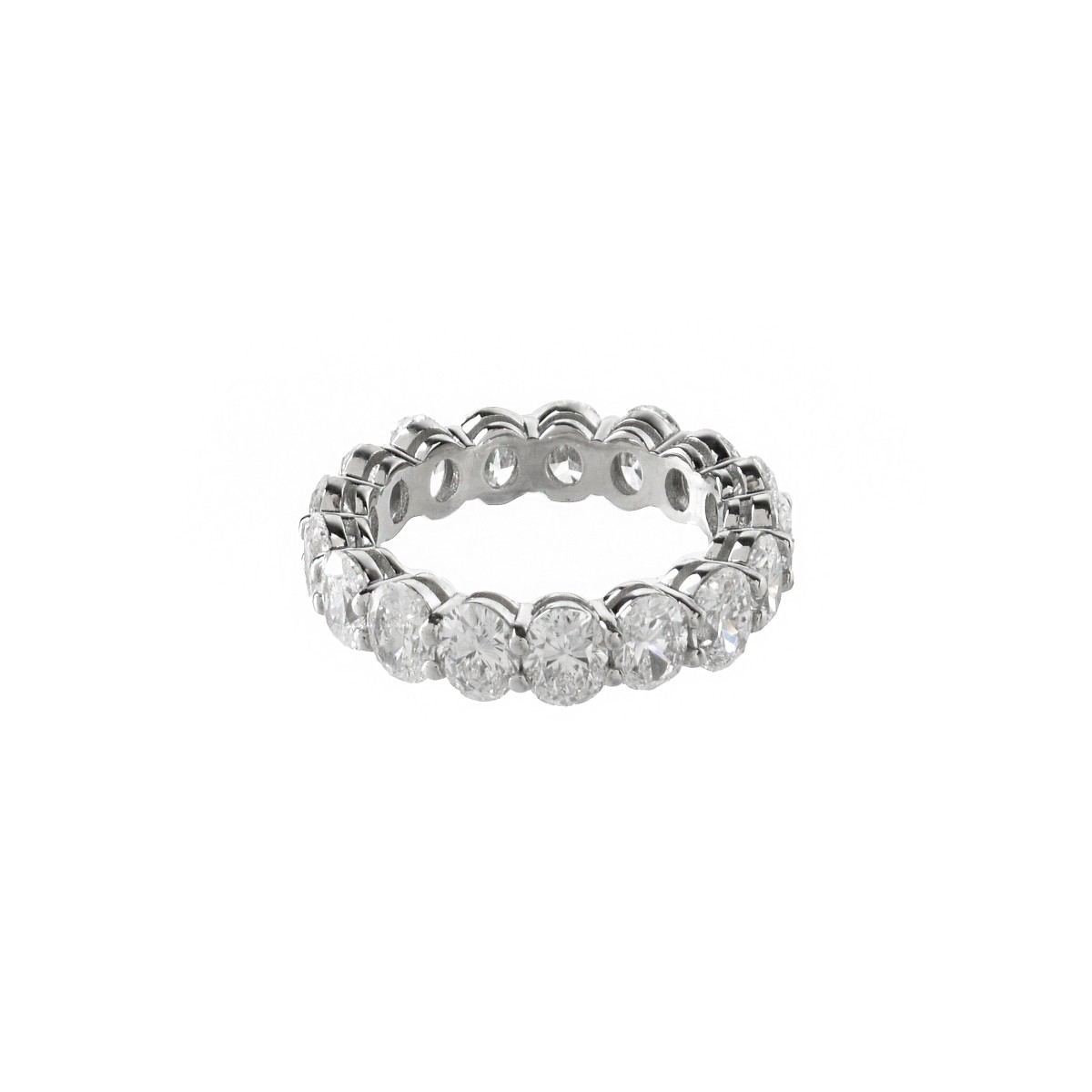 Diamond and Platinum Ring