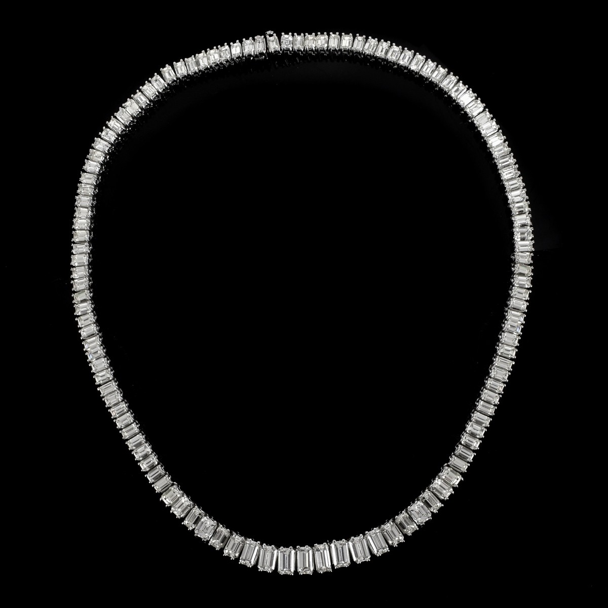 Diamond and Platinum Necklace