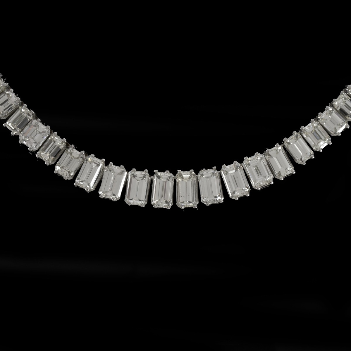 Diamond and Platinum Necklace