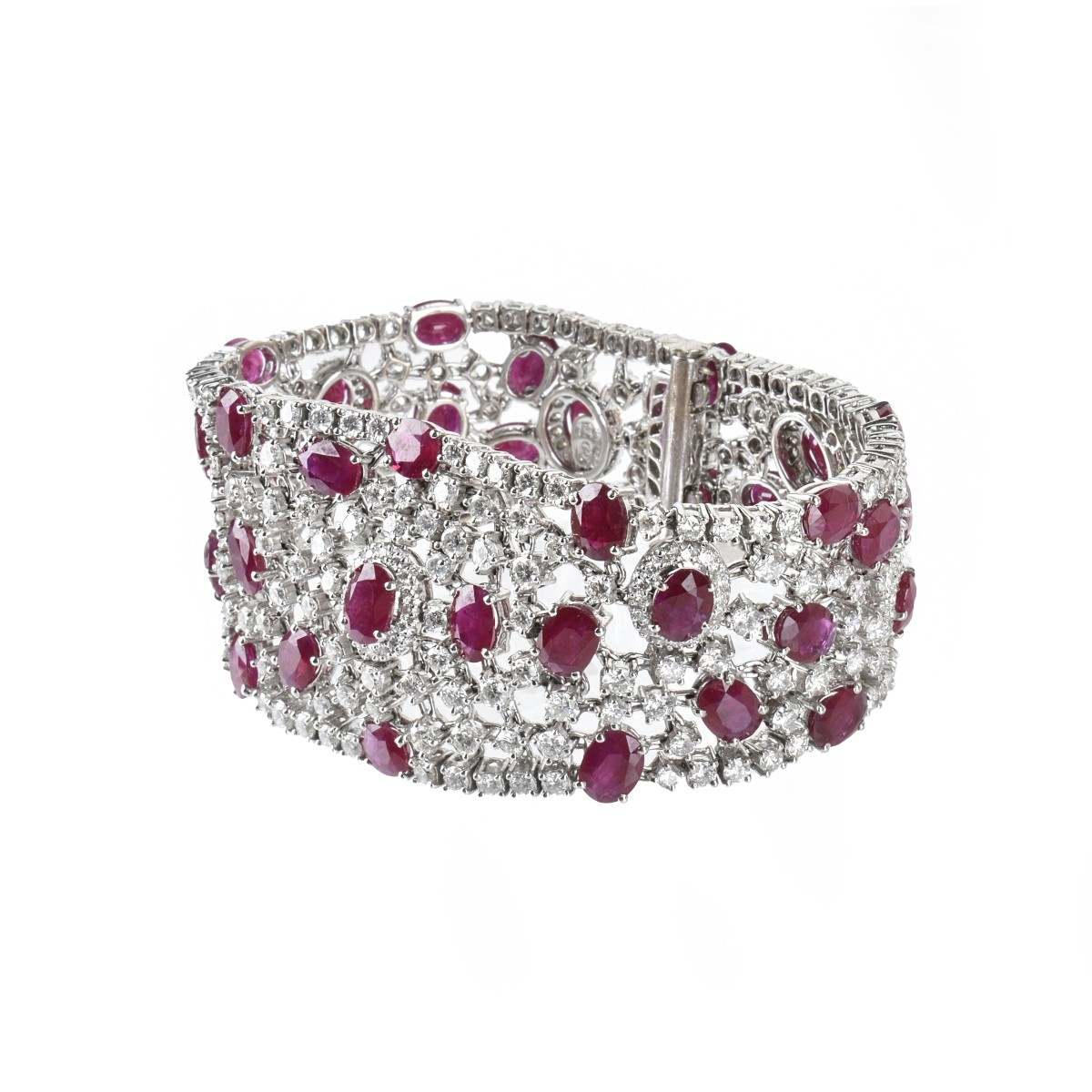 Ruby, Diamond and 18K Bracelet