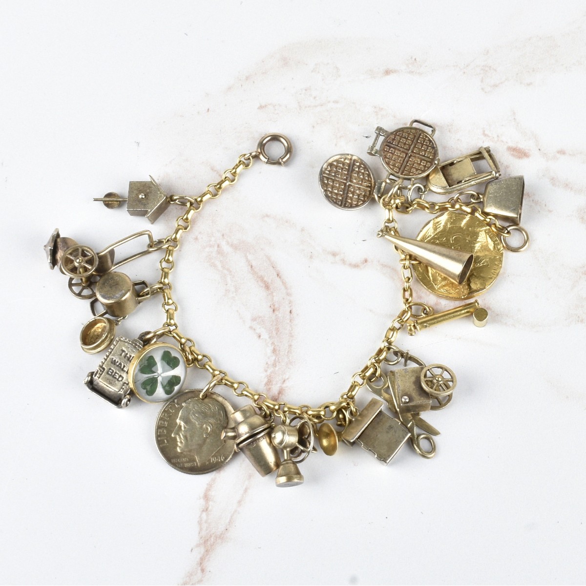 Antique Charm Bracelet