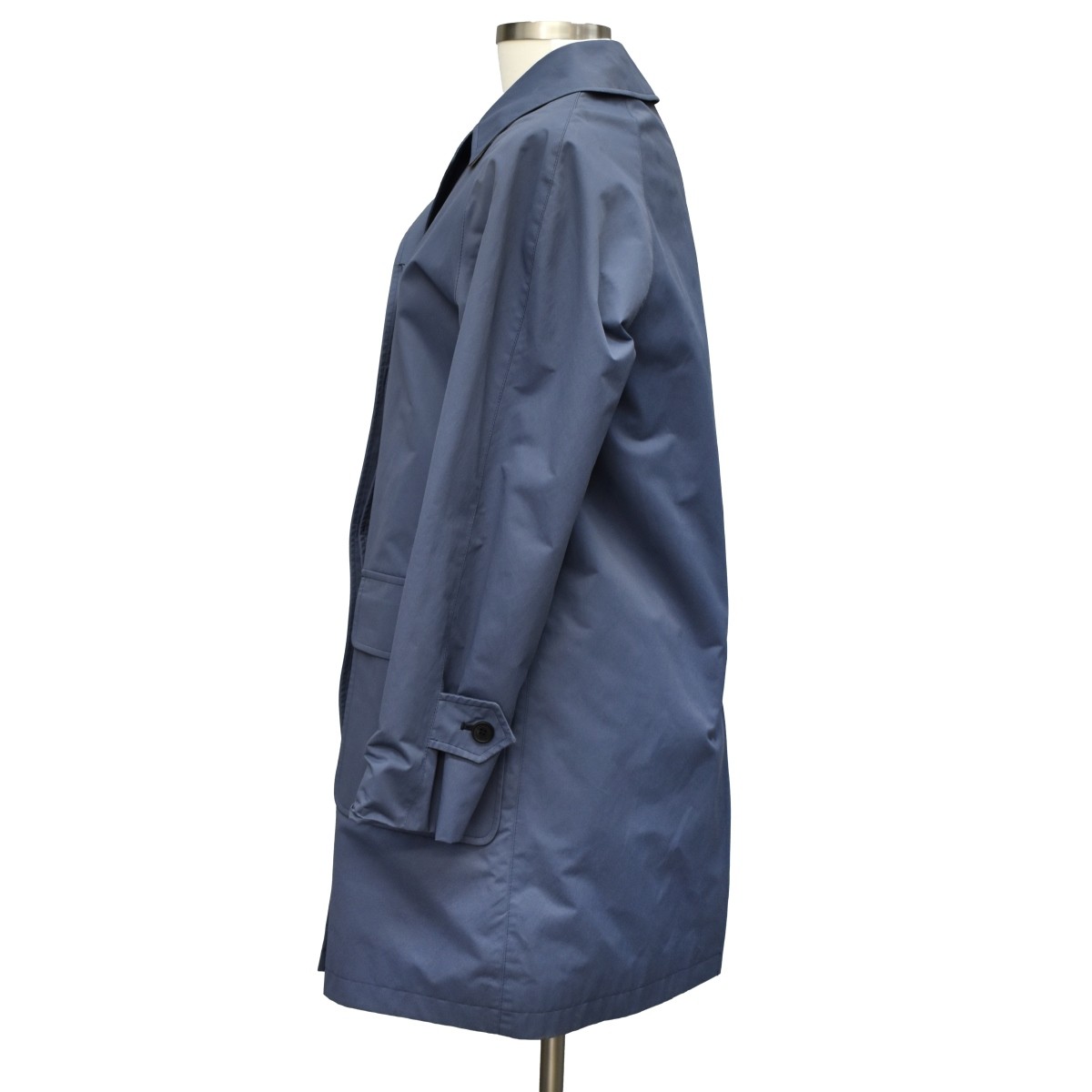 Burberrys Blue Ladies Coat