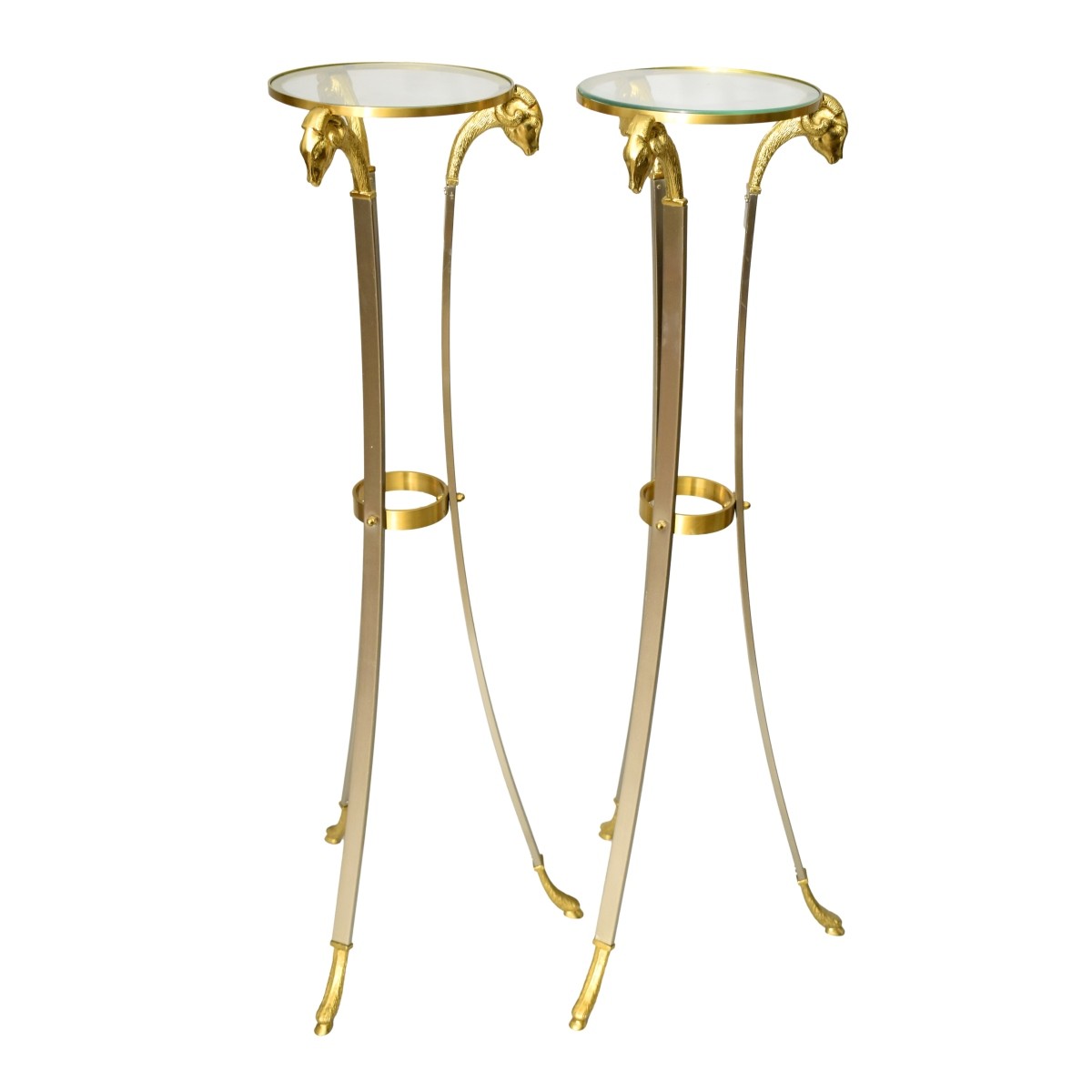 Pair of Maison Jensen Style Pedestals