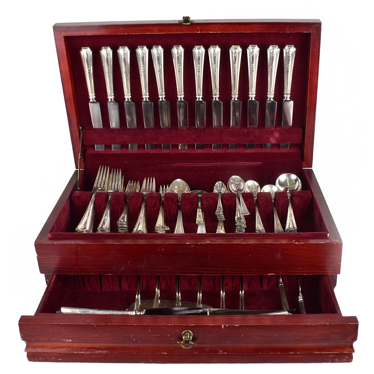 Durgin Colfax Sterling Flatware Set