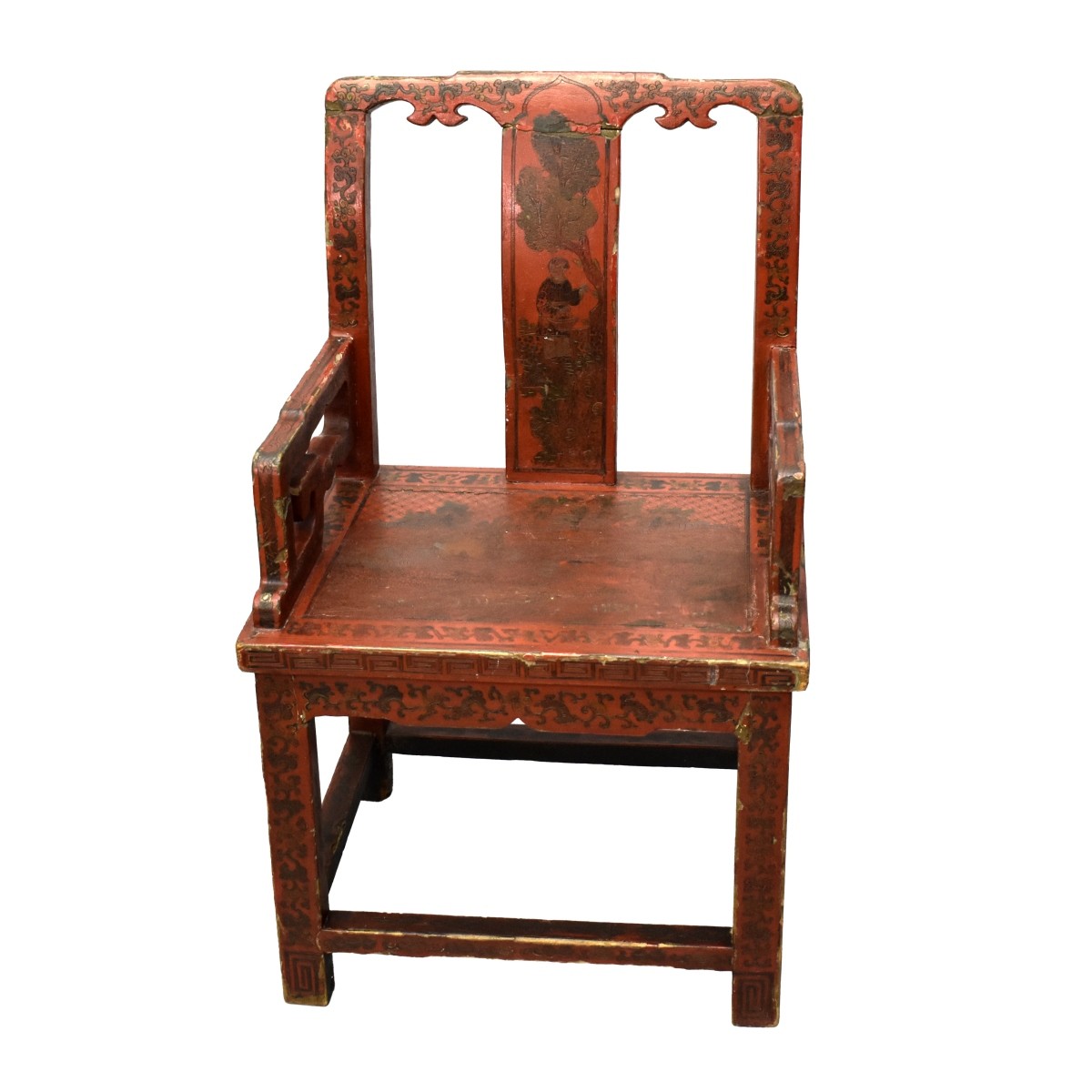 Lacquered Chinese Chair