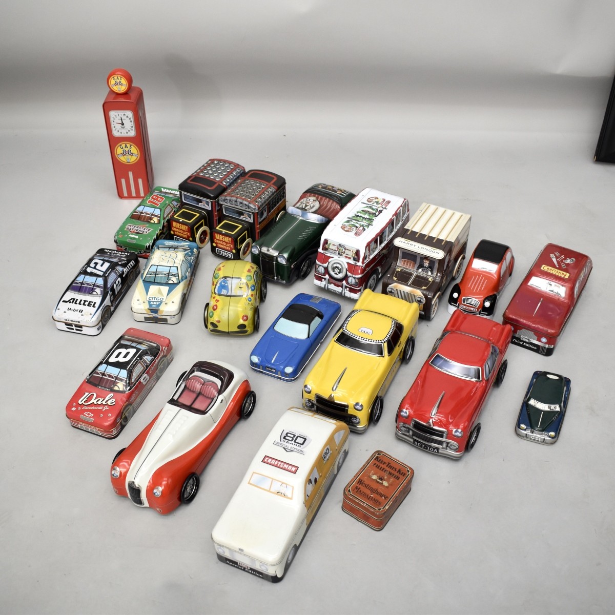 Metal Tin Automotive Collection