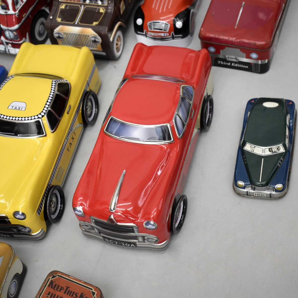 Metal Tin Automotive Collection