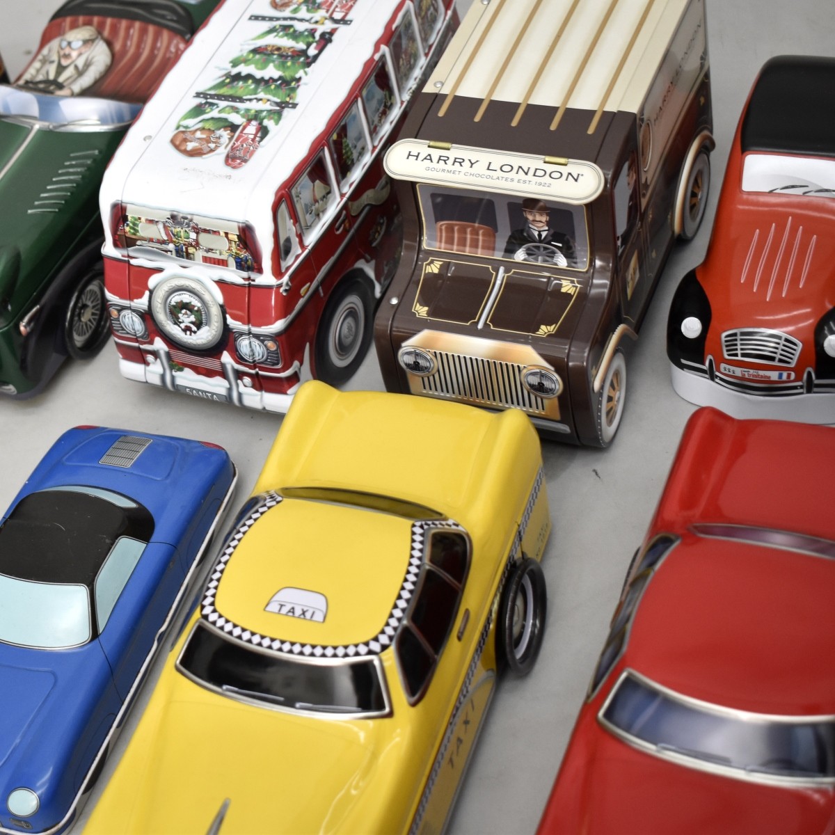 Metal Tin Automotive Collection