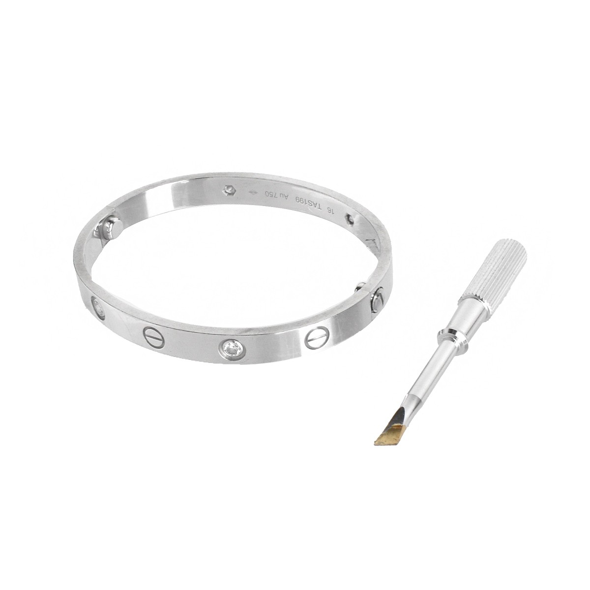 Cartier Diamond and 18K Love Bracelet