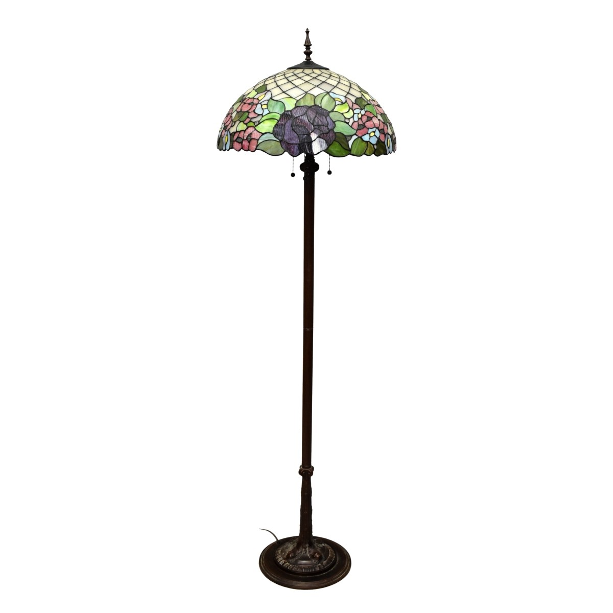 Tiffany Style Stained Glass Floor Lamp