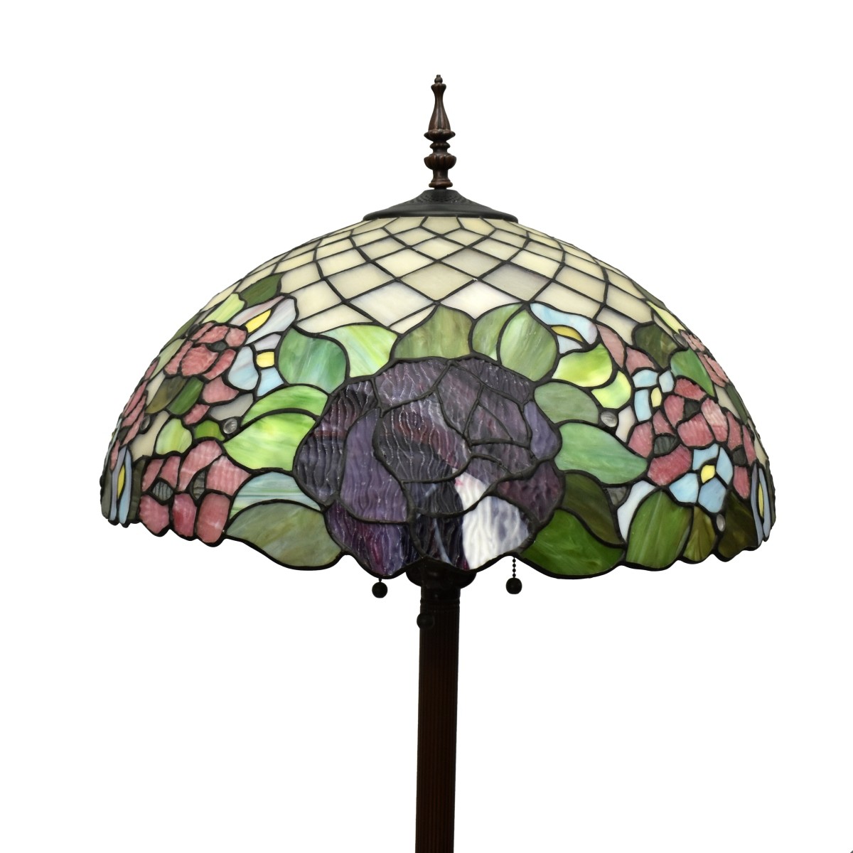 Tiffany Style Stained Glass Floor Lamp