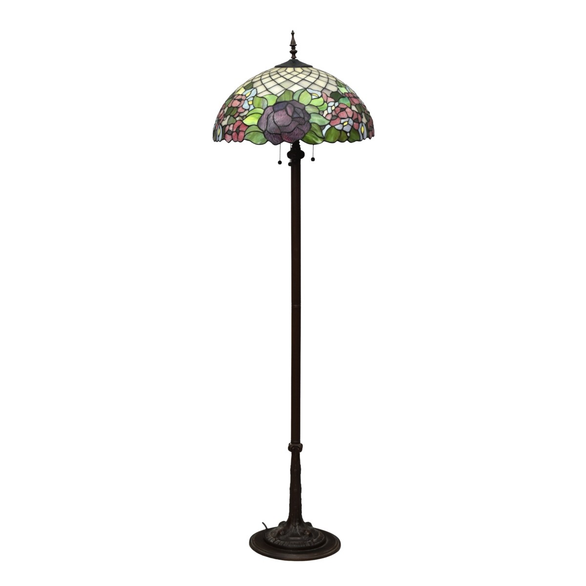 Tiffany Style Stained Glass Floor Lamp