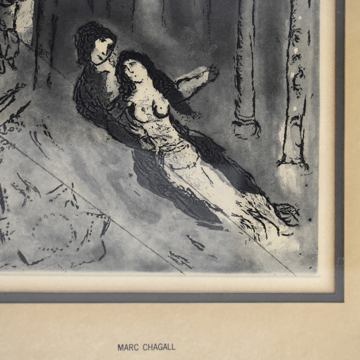 After: Chagal (French 1887-1985) Etching