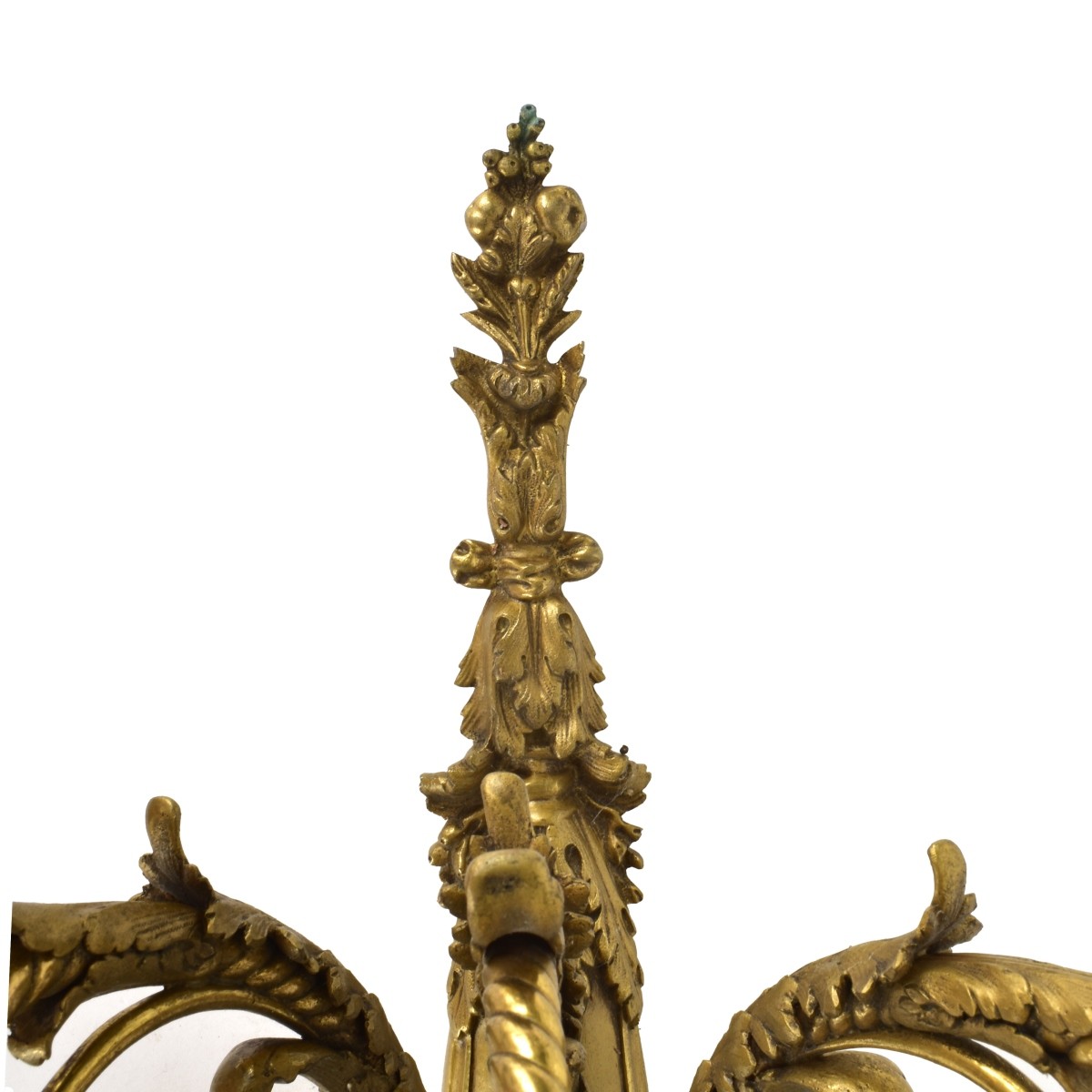 Pair of Louis XVI Style Bronze Sconces
