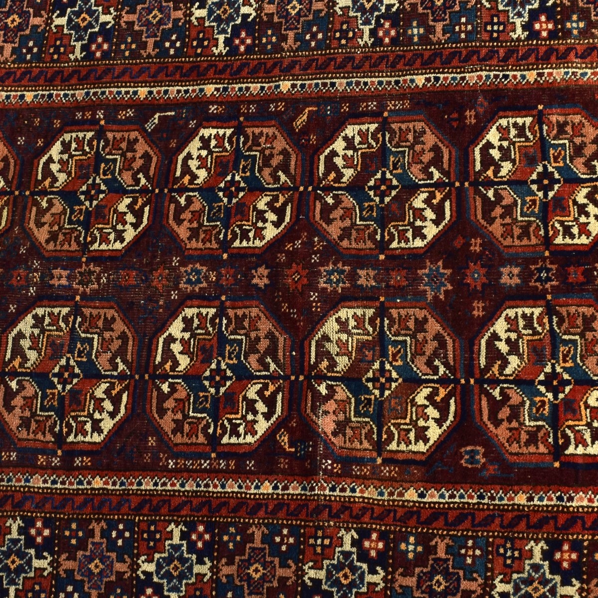 Semi Antique Kazak Rug
