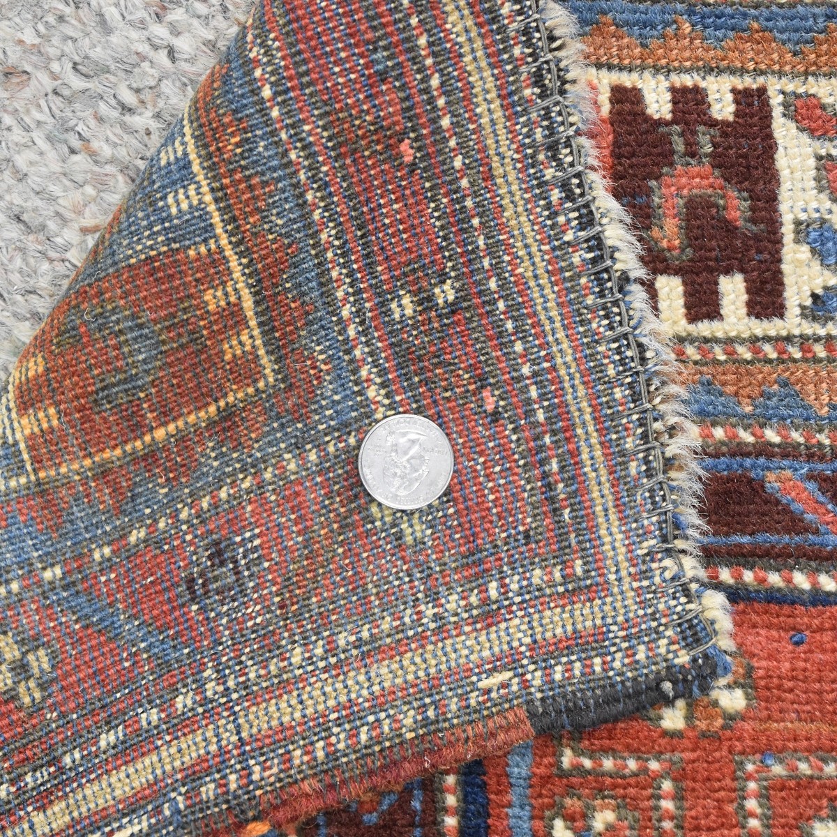 Semi Antique Kazak Rug