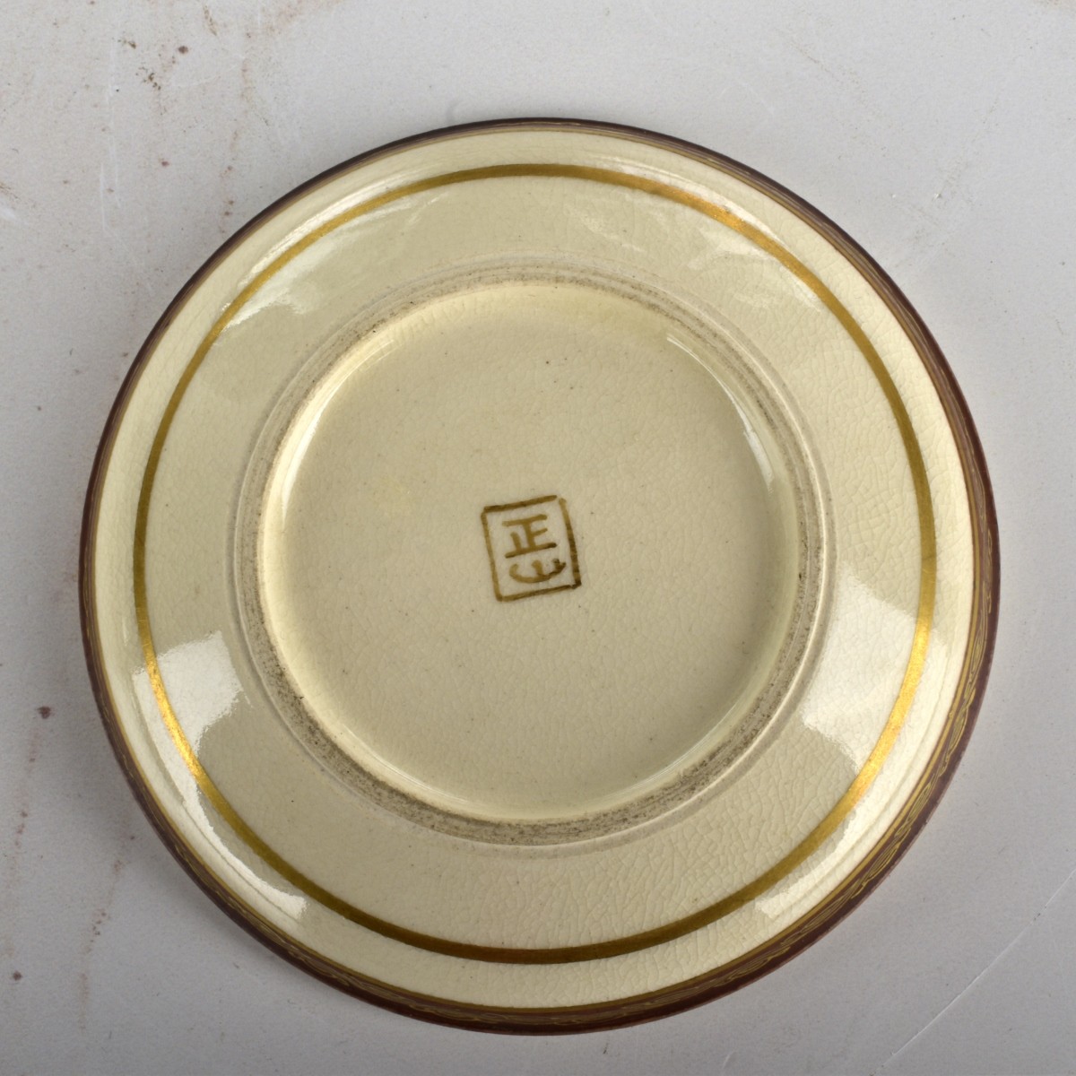 19th C. Japanese Satsuma Porcelain Covered Box