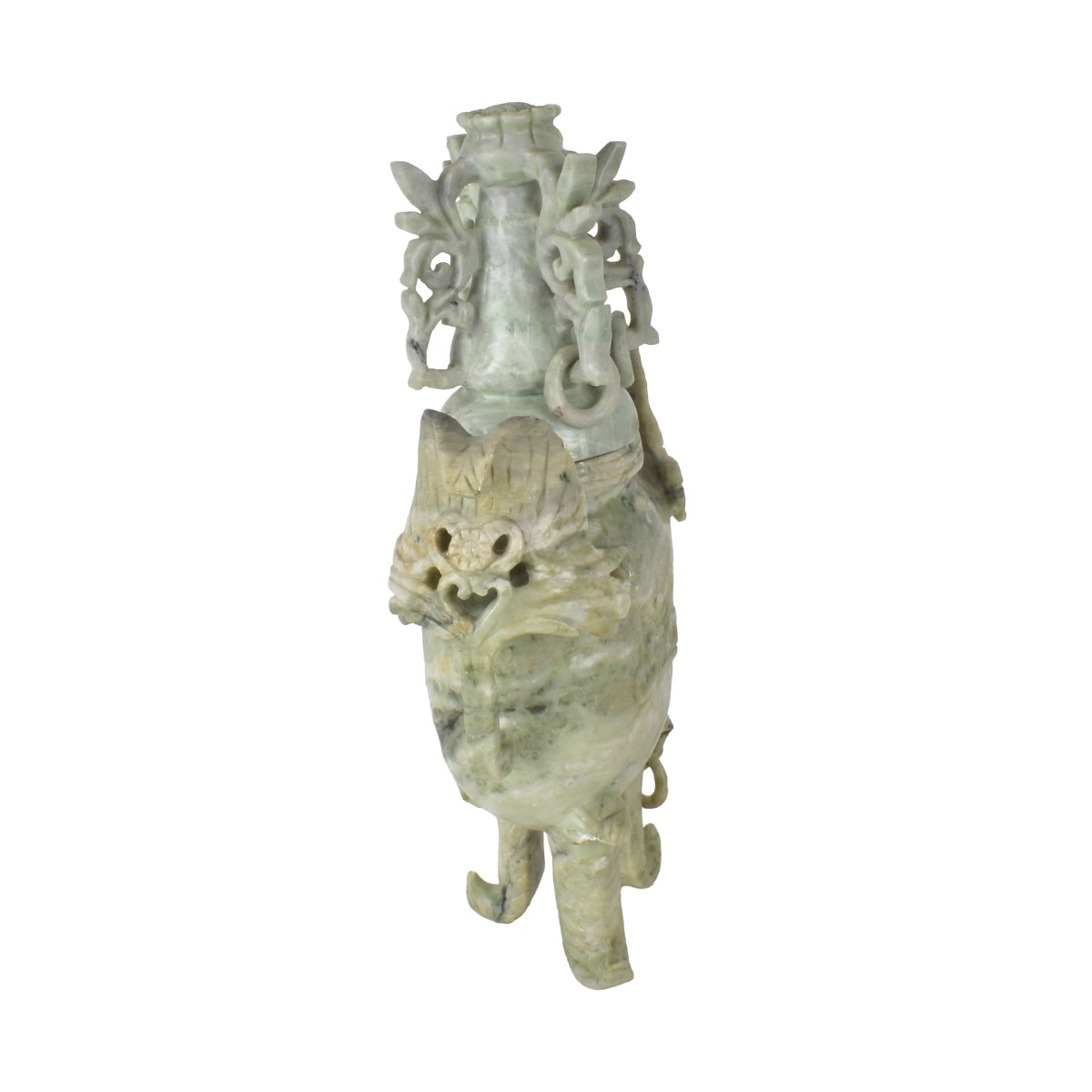 Chinese Jade Carved Incense