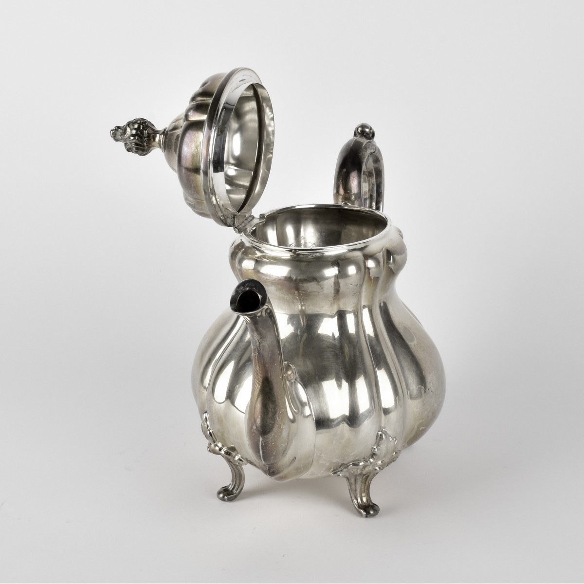 Continental Silver Tea Pot