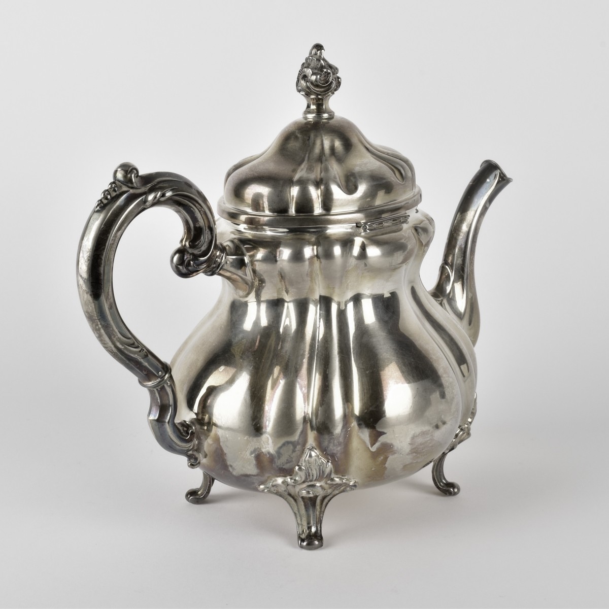 Continental Silver Tea Pot