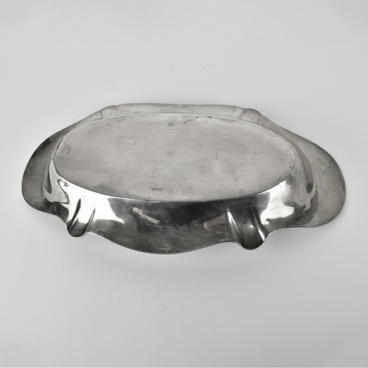 Barbour Sterling Oval Tray