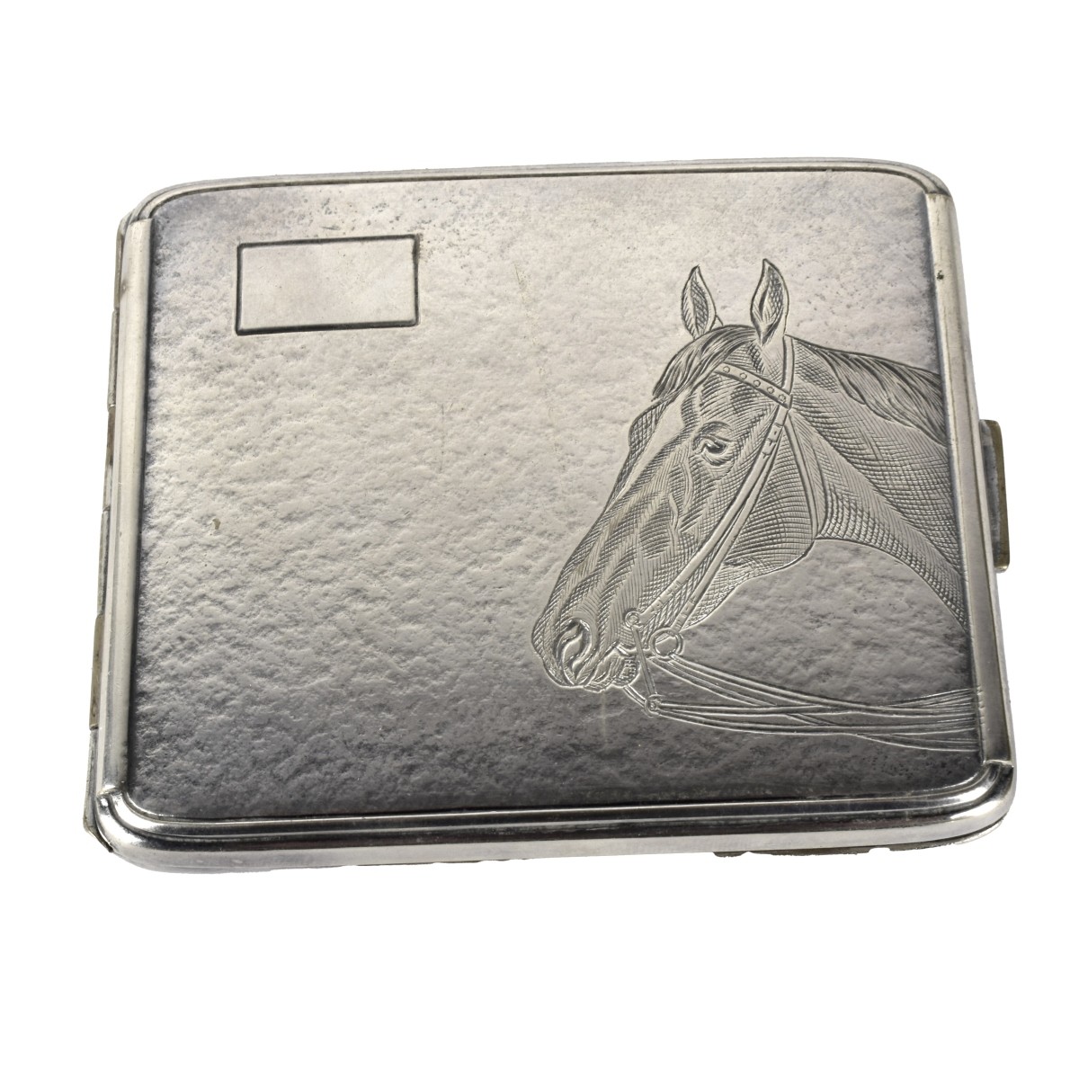 Vintage Kraft Alpacca Silver Cigarette Case