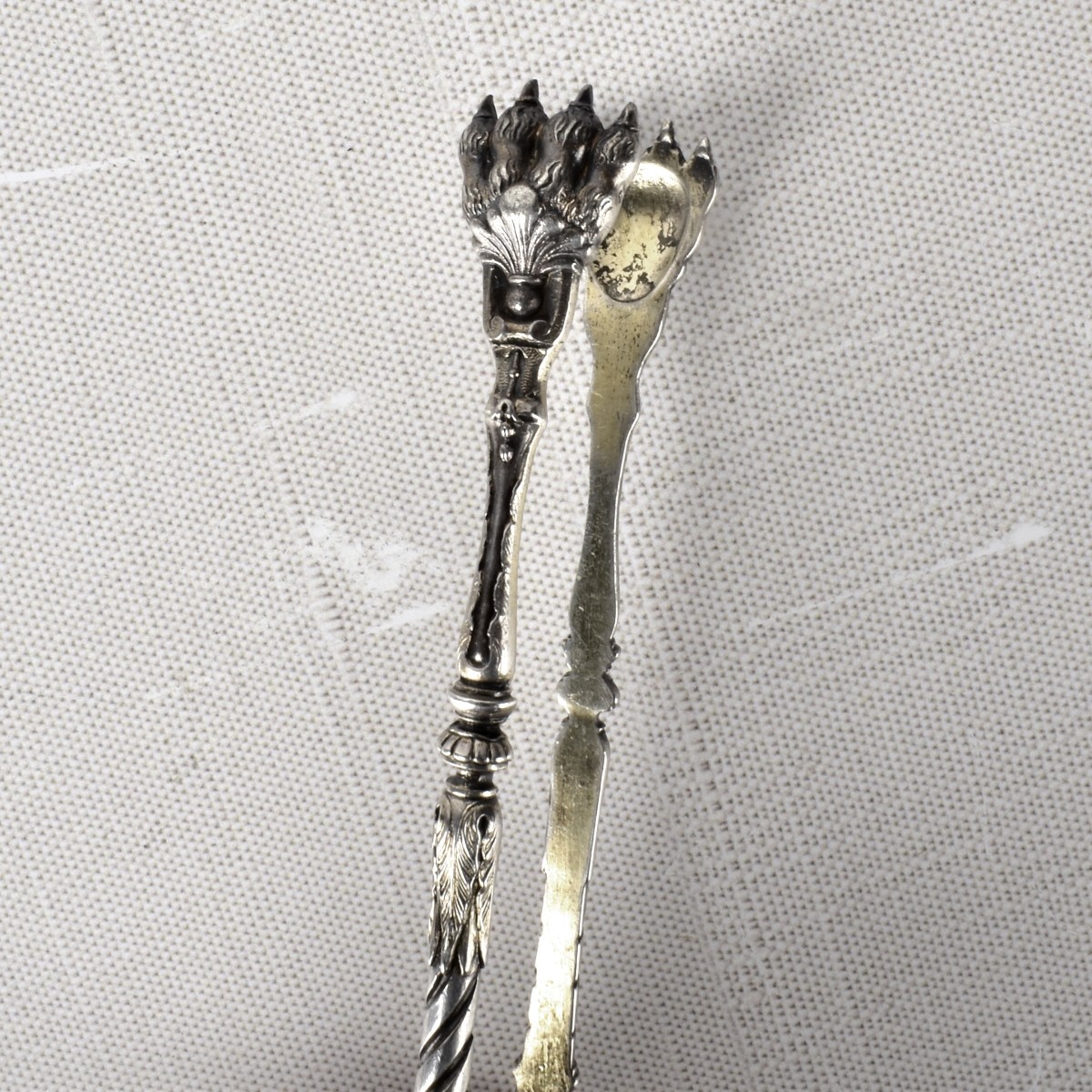 Antique Silver and Silver Handle Tableware