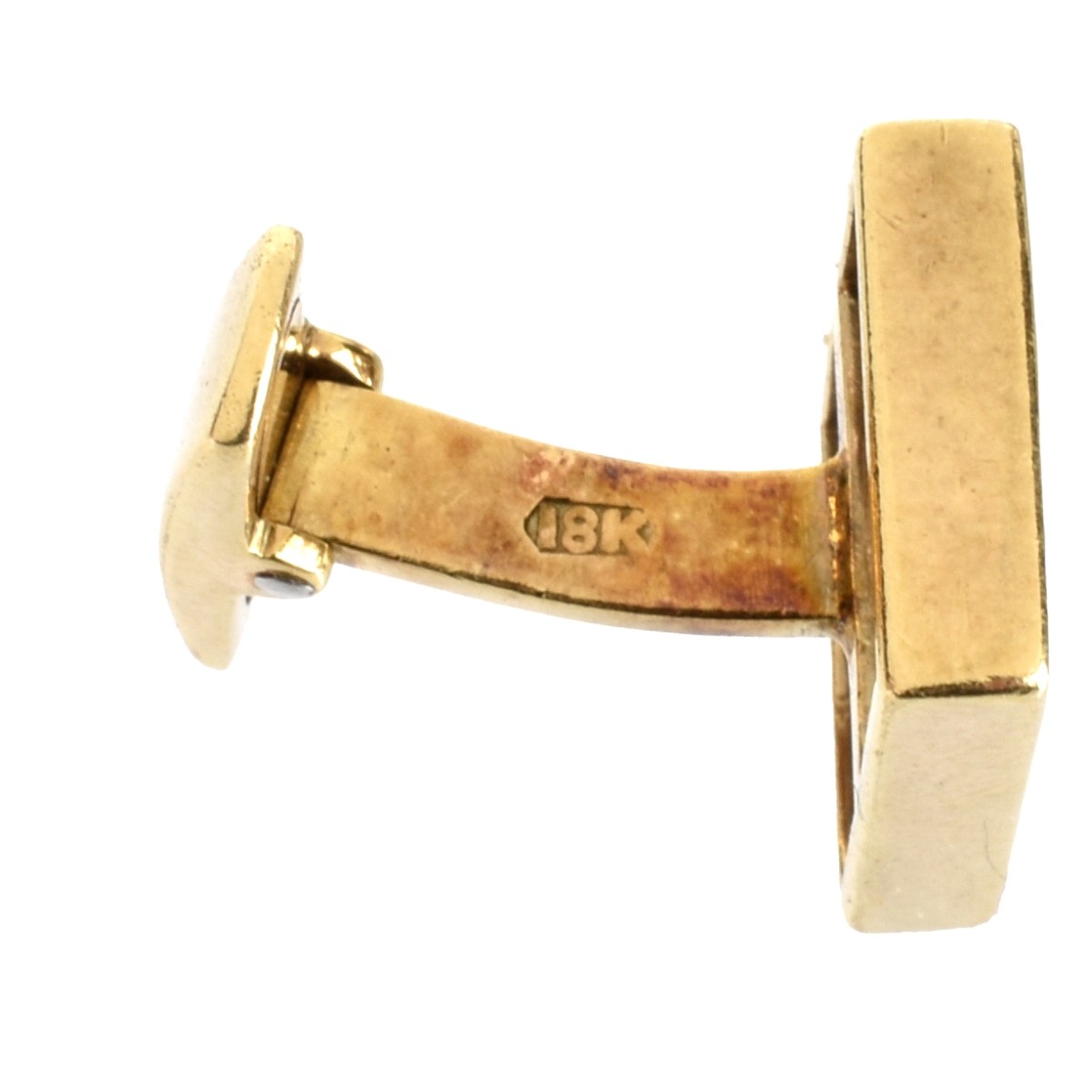 Diamond and 18K Cufflinks