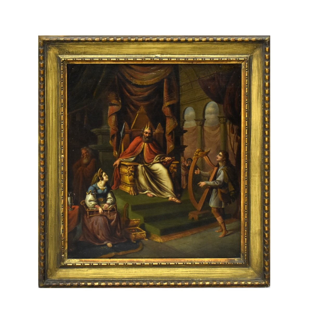 19th C. Old Master Style O/C