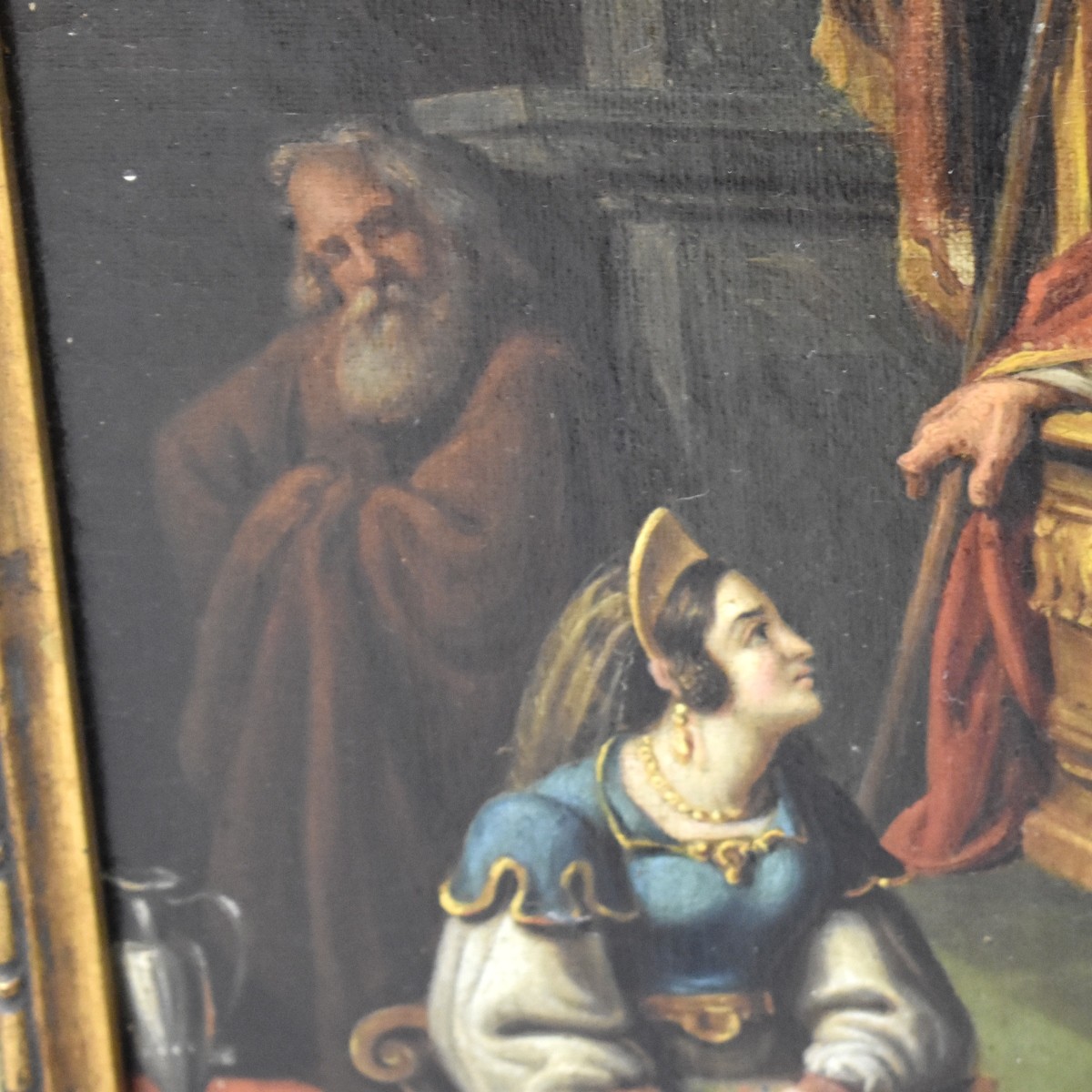 19th C. Old Master Style O/C