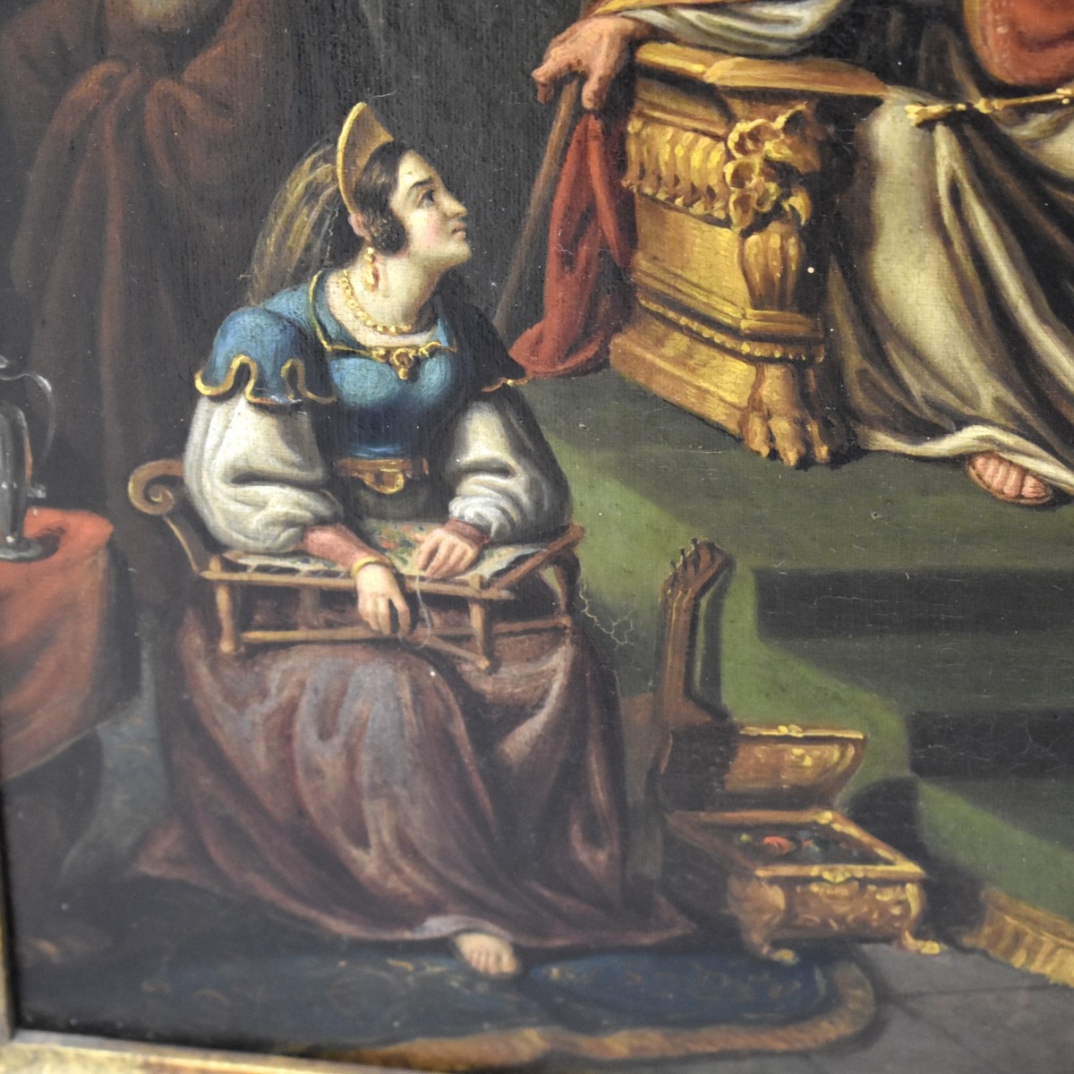 19th C. Old Master Style O/C
