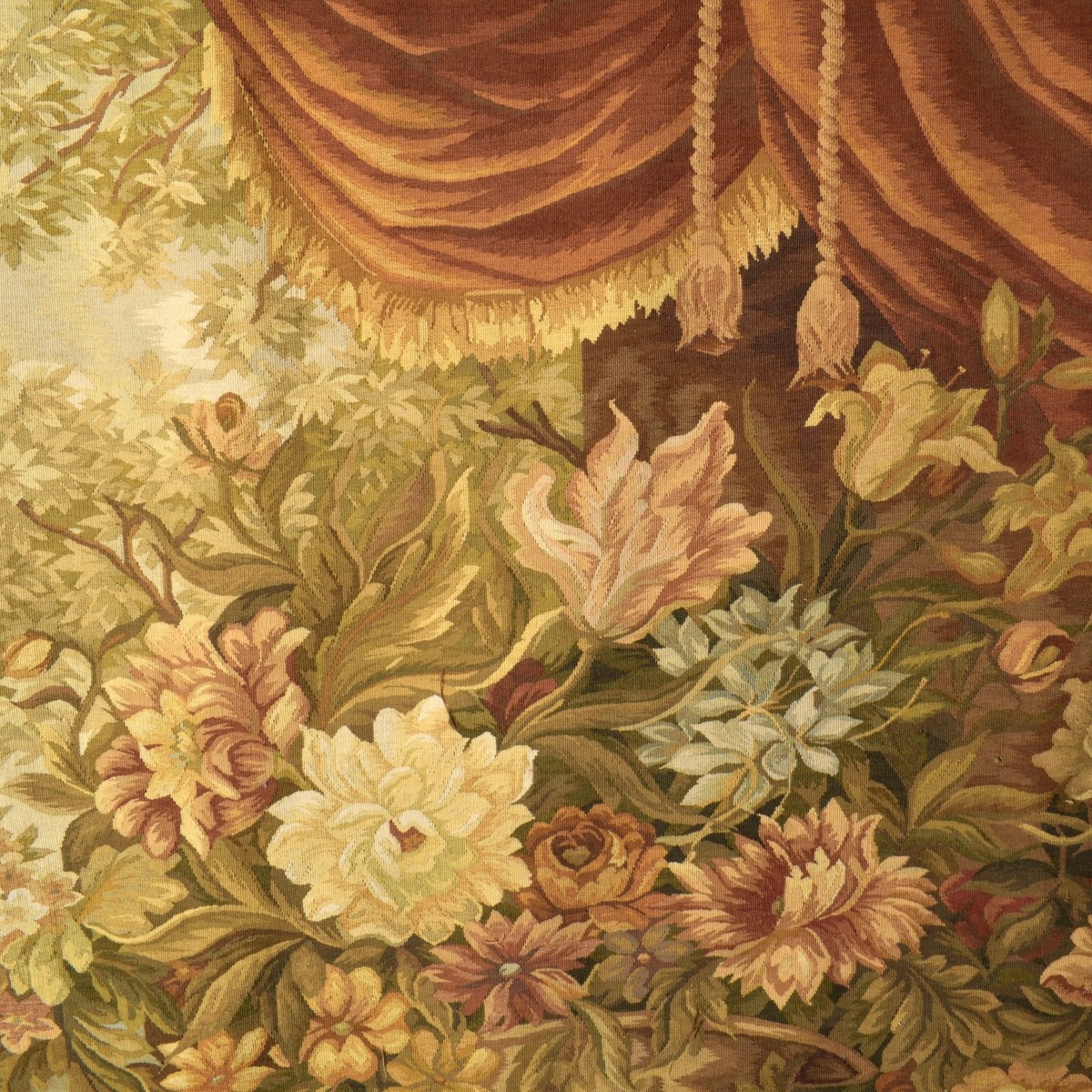 Aubusson Style Wall Hanging Tapestry.