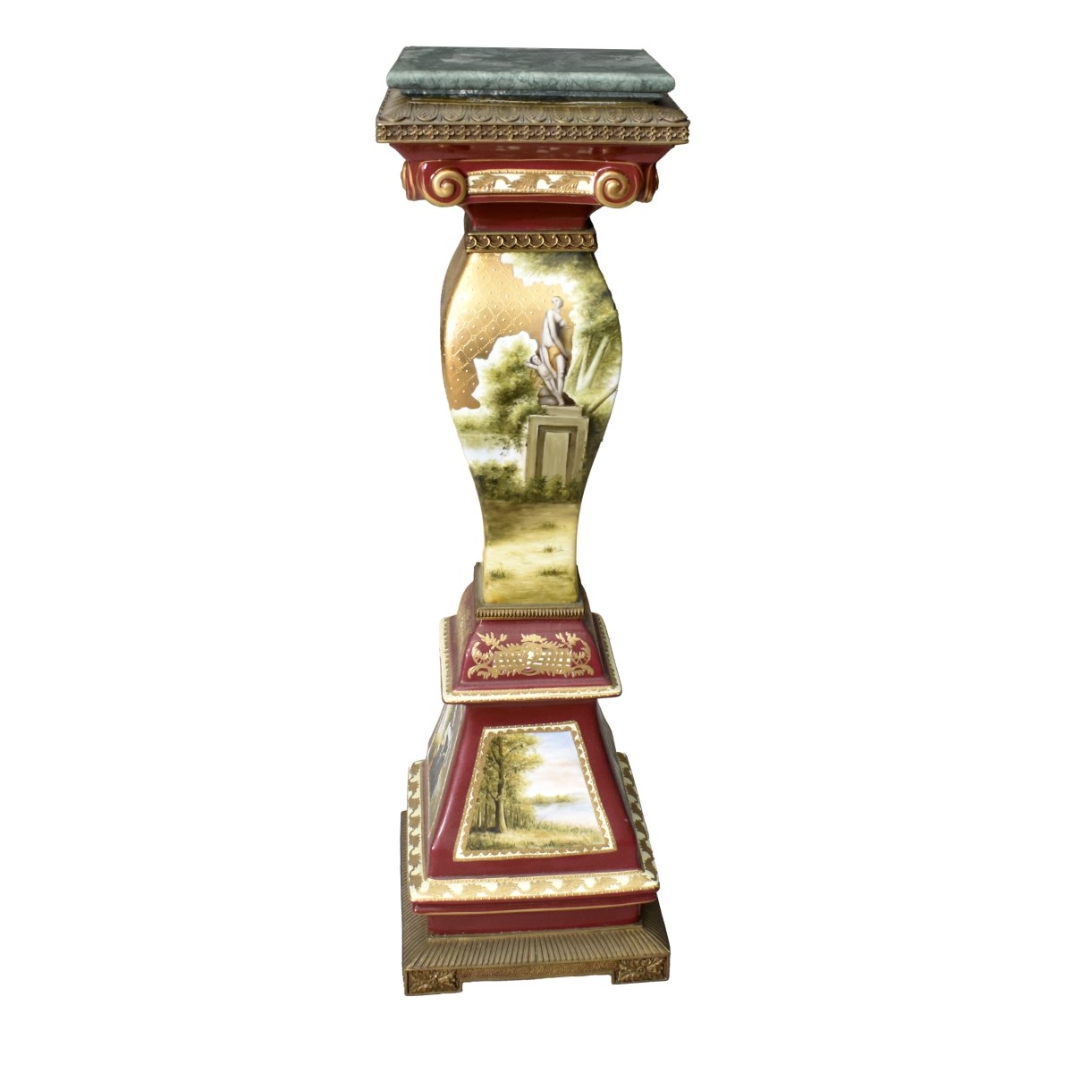 Pr 20C Limoges Sevres Style Porcelain Pedestals