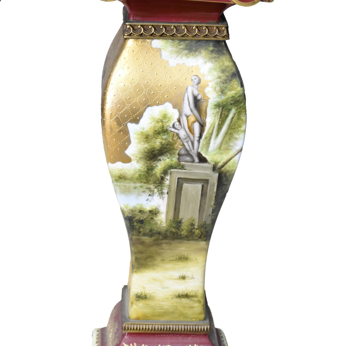 Pr 20C Limoges Sevres Style Porcelain Pedestals