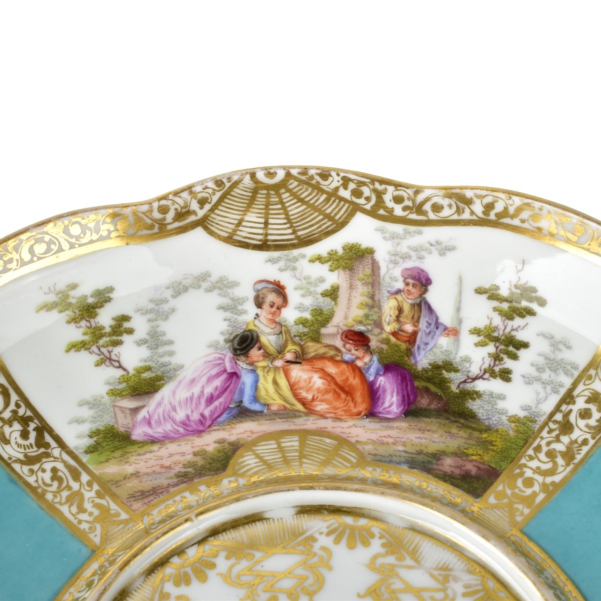 Antique Meissen Porcelain Bowl