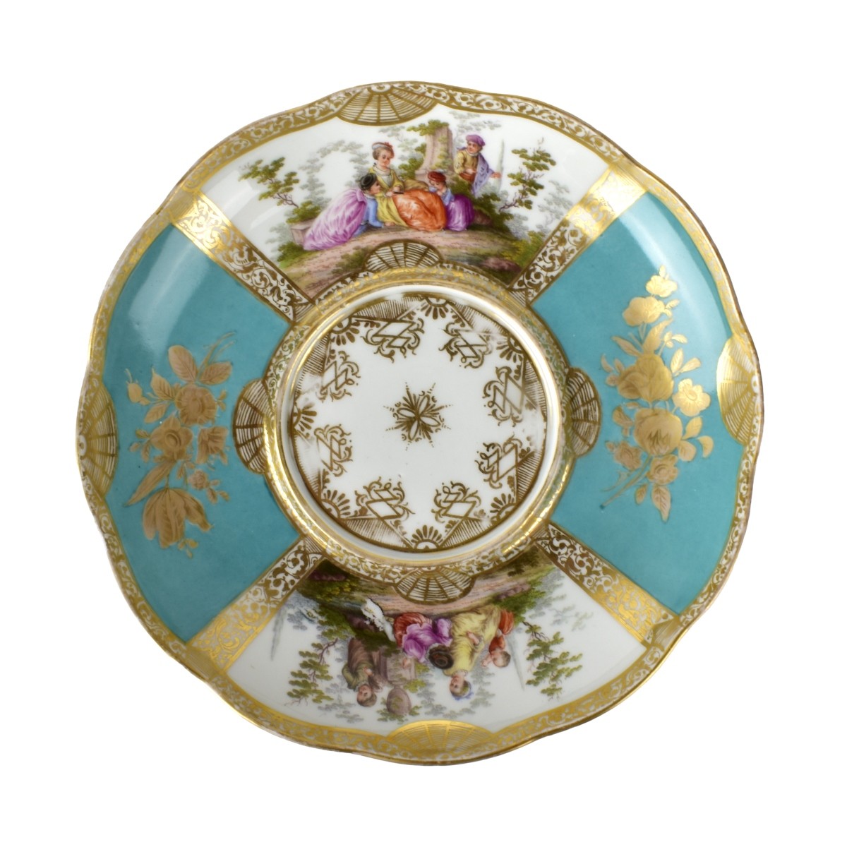 Antique Meissen Porcelain Bowl