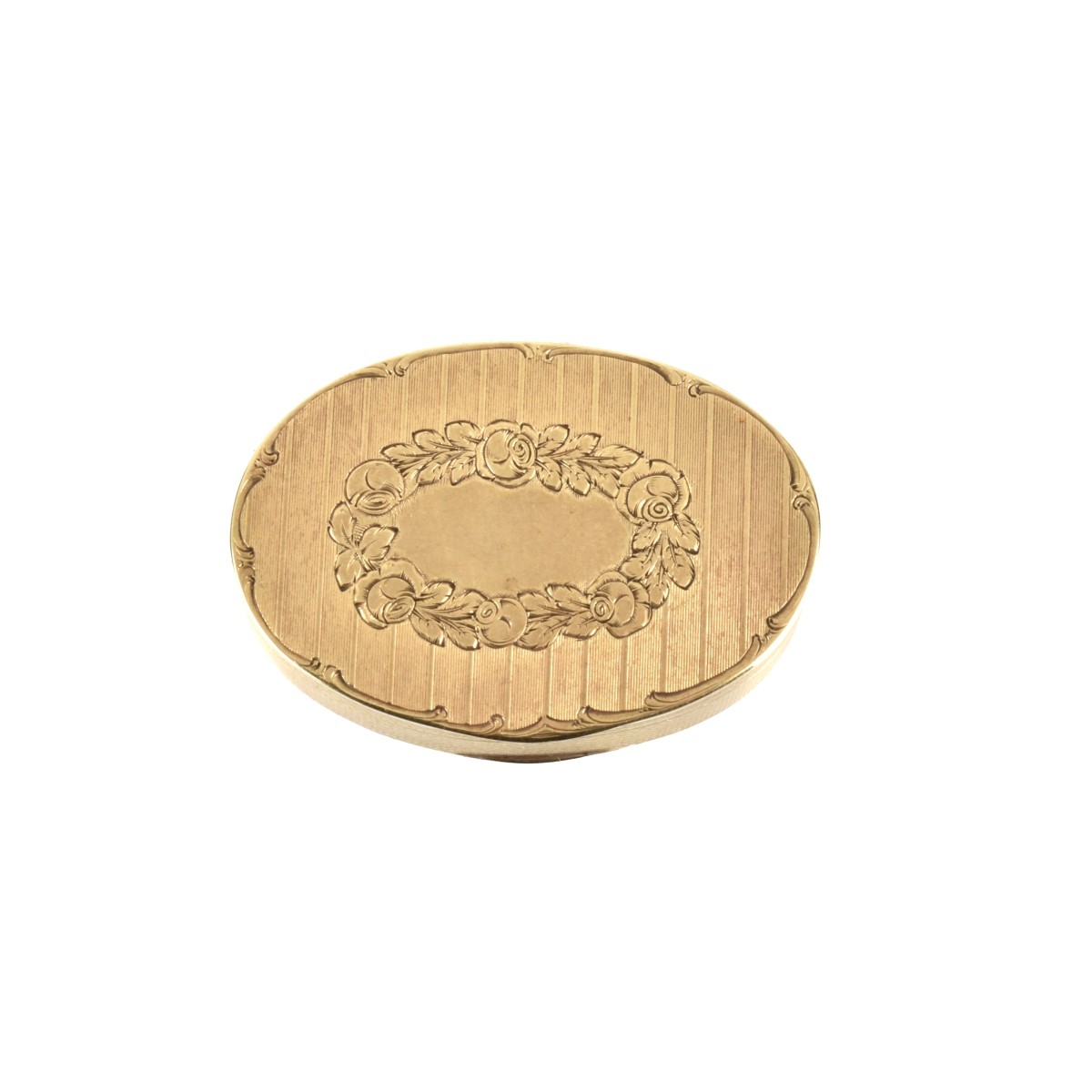 14K Pill Box